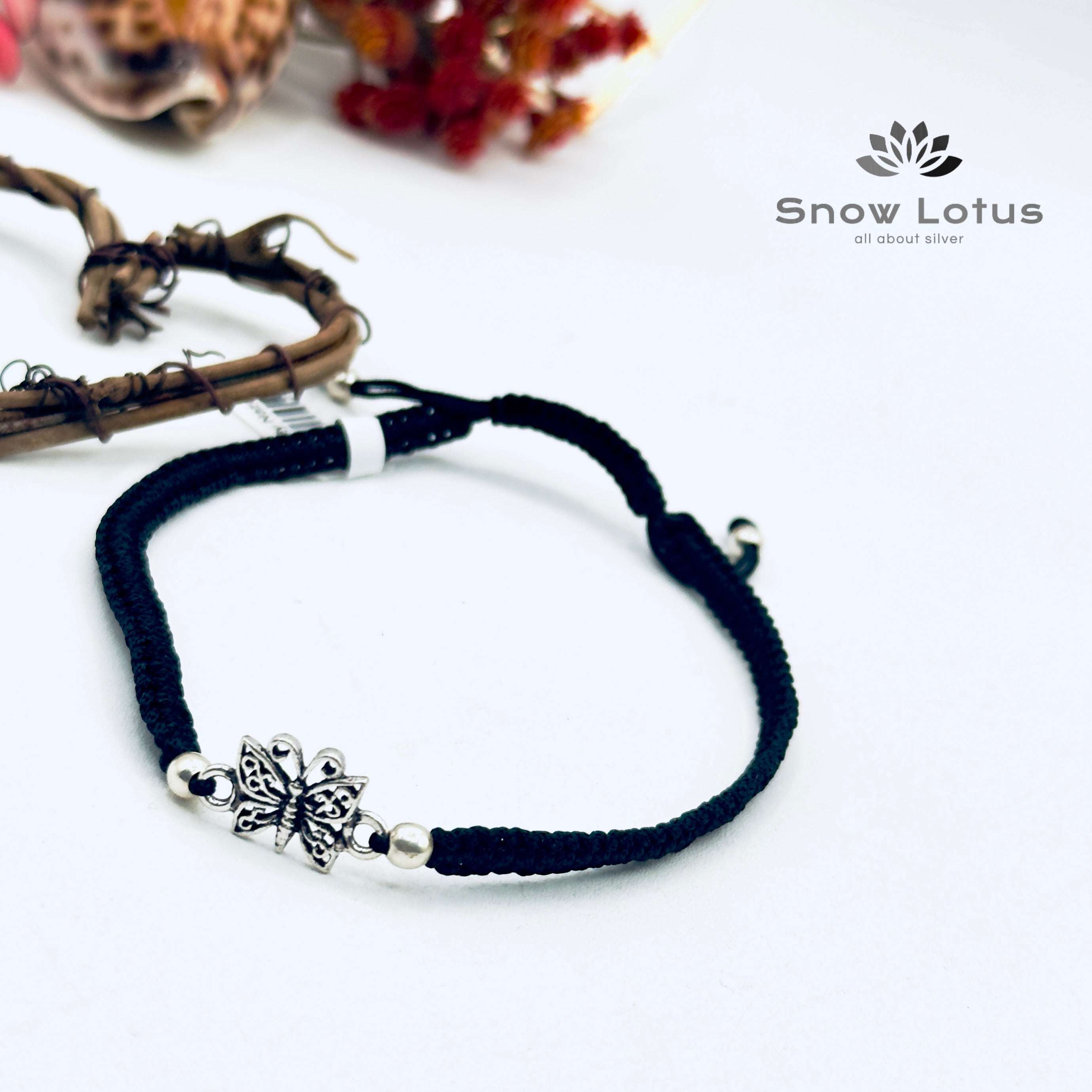 Butterfly Nazariya Thread Anklets