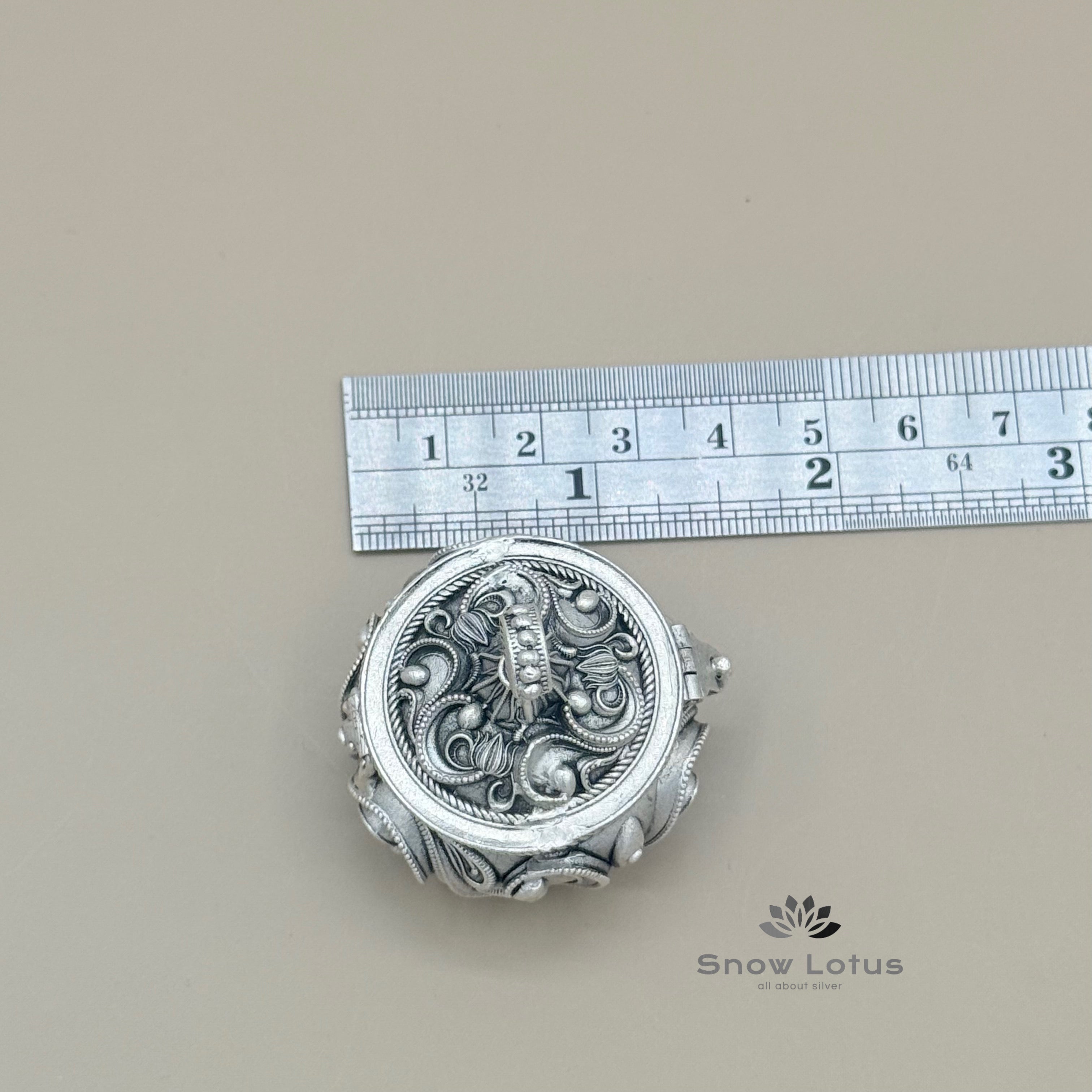 Small Antique Kumkum Box