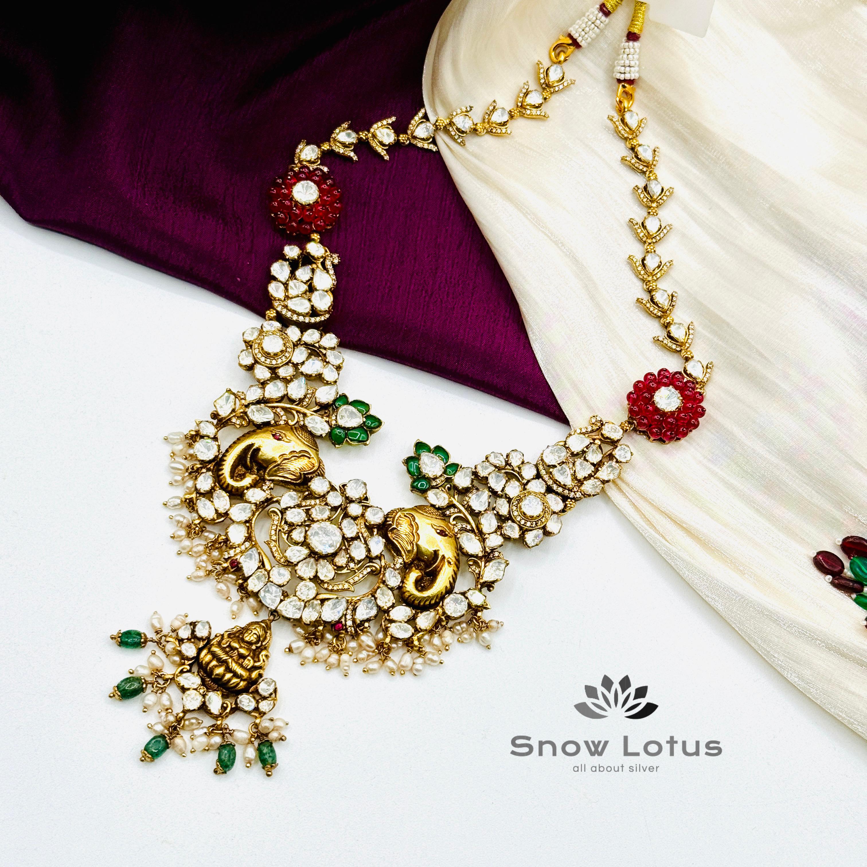 Contemporary Remple Moissanite Neckpiece only