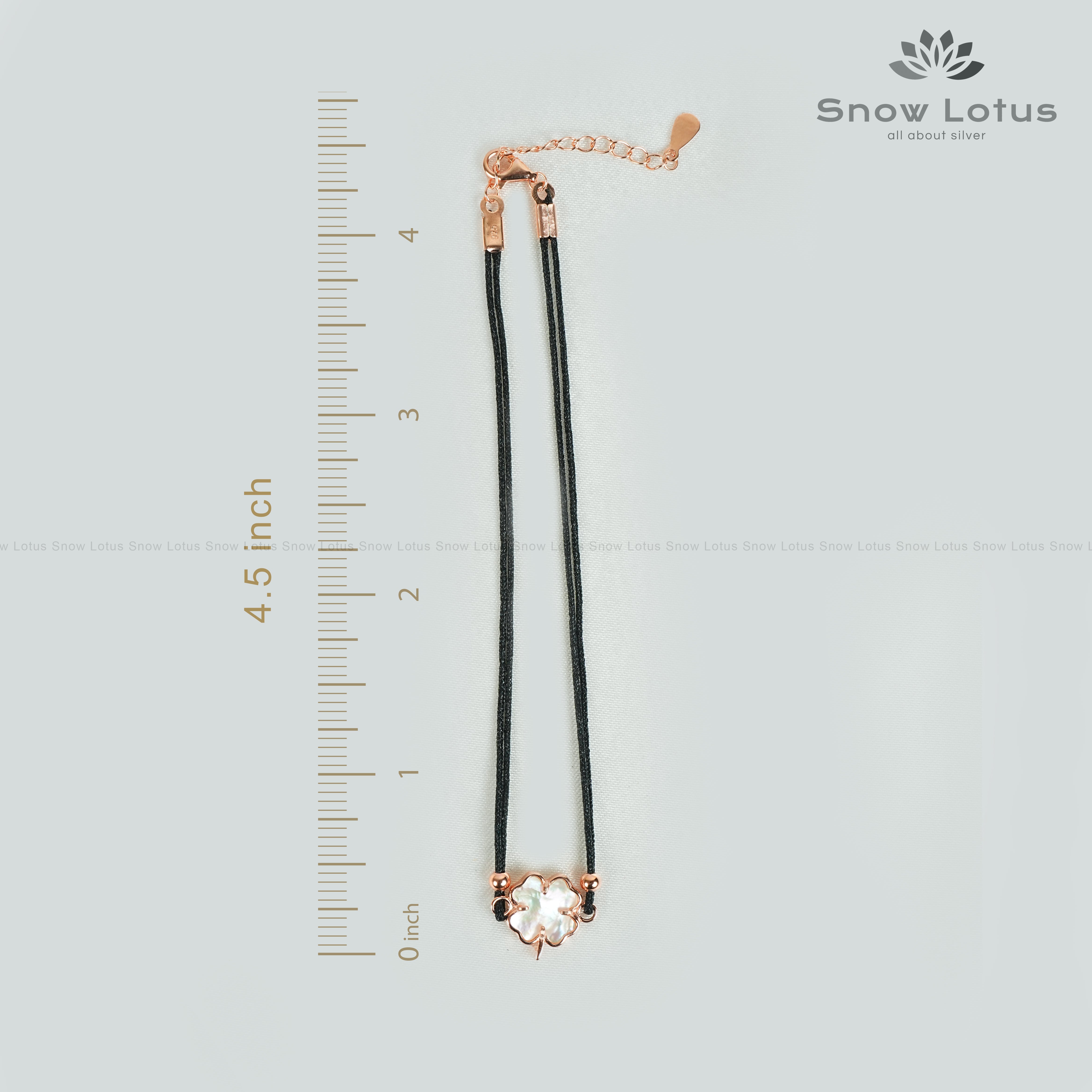 Sweetheart Rose Gold Single Anklets