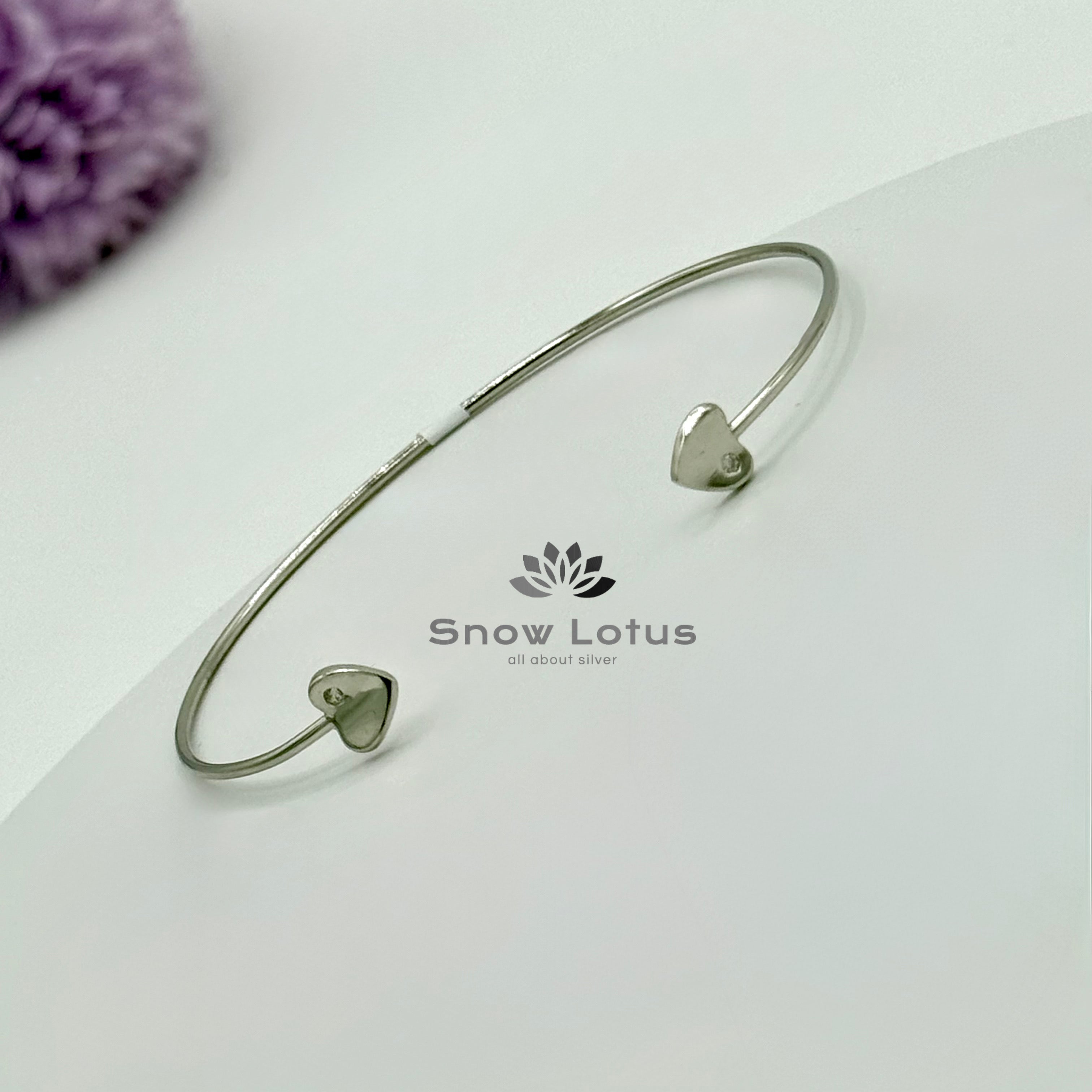 Simple silver Kada M3