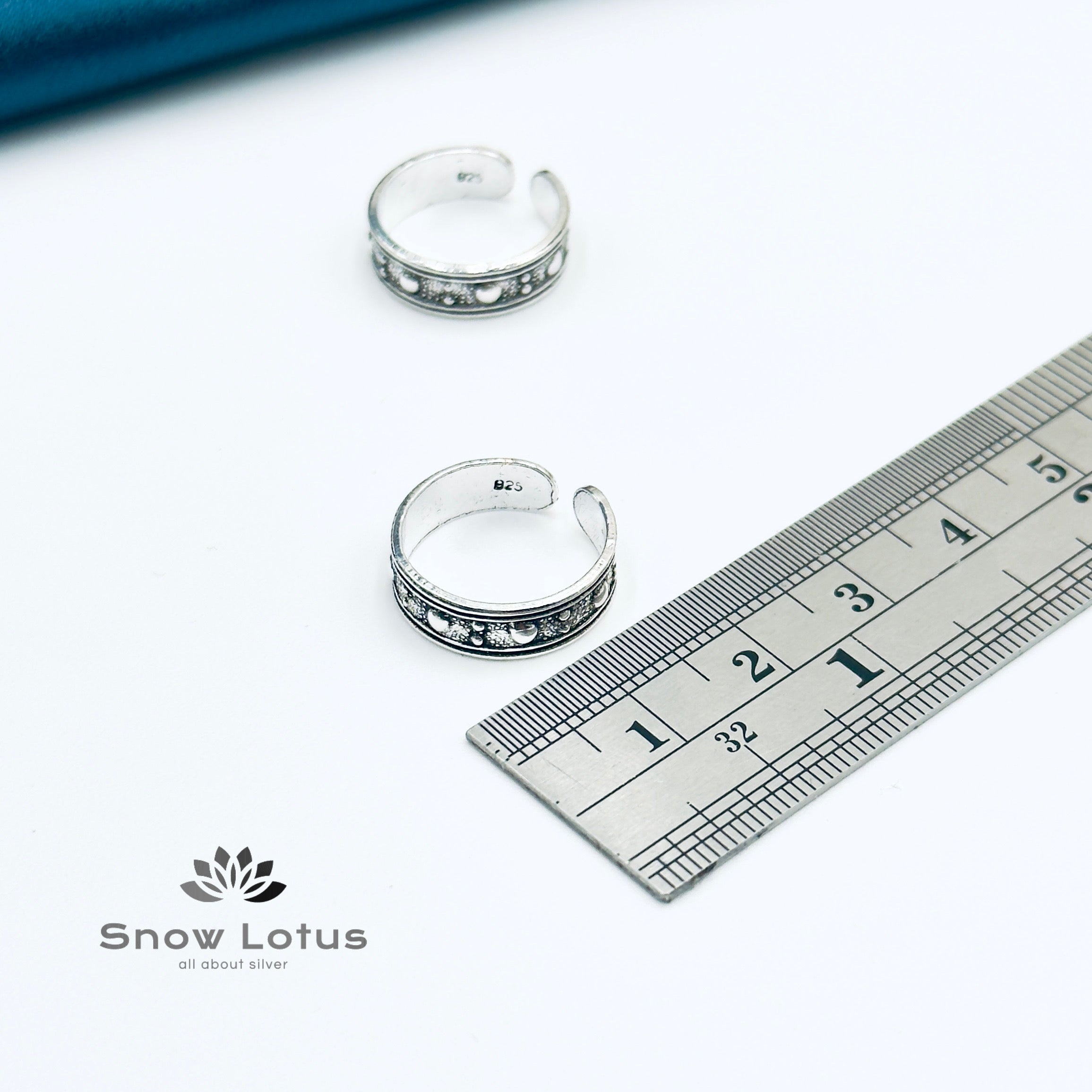 Toe Rings Antique Plain M17