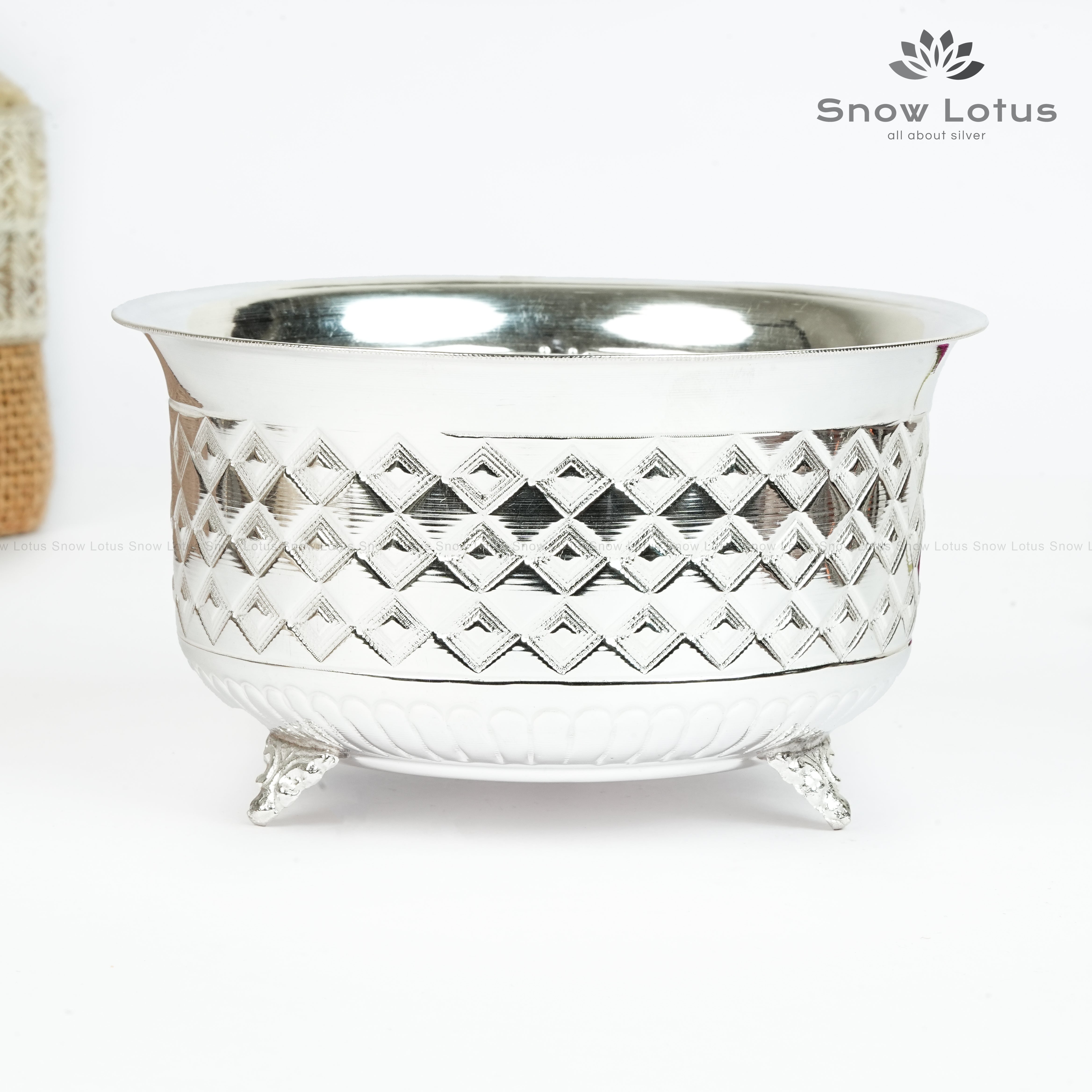 Nakshi Prashad Bowls with Legs