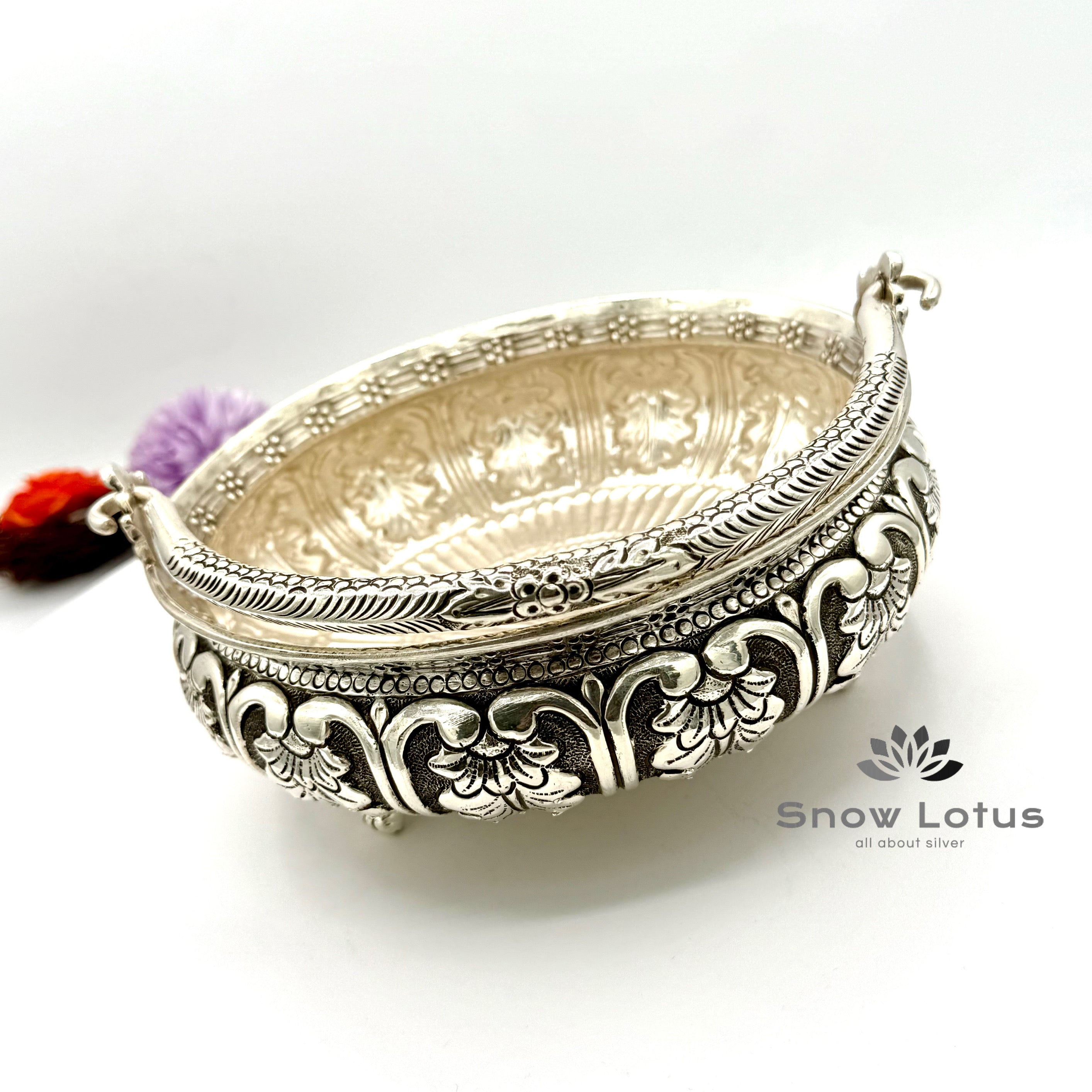 Antique Flower Basket