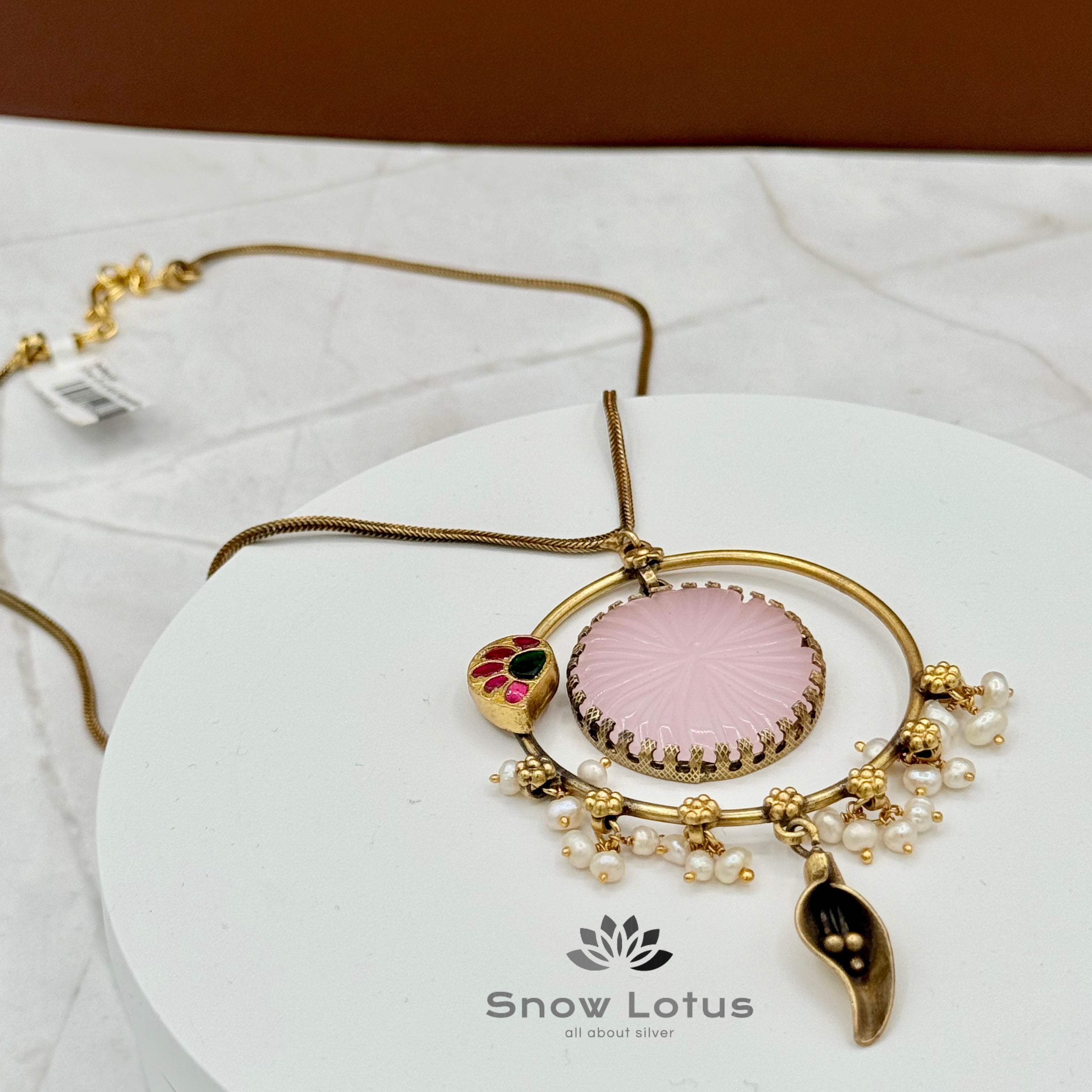 One Of A Kind Appealing Pink Neckpiece