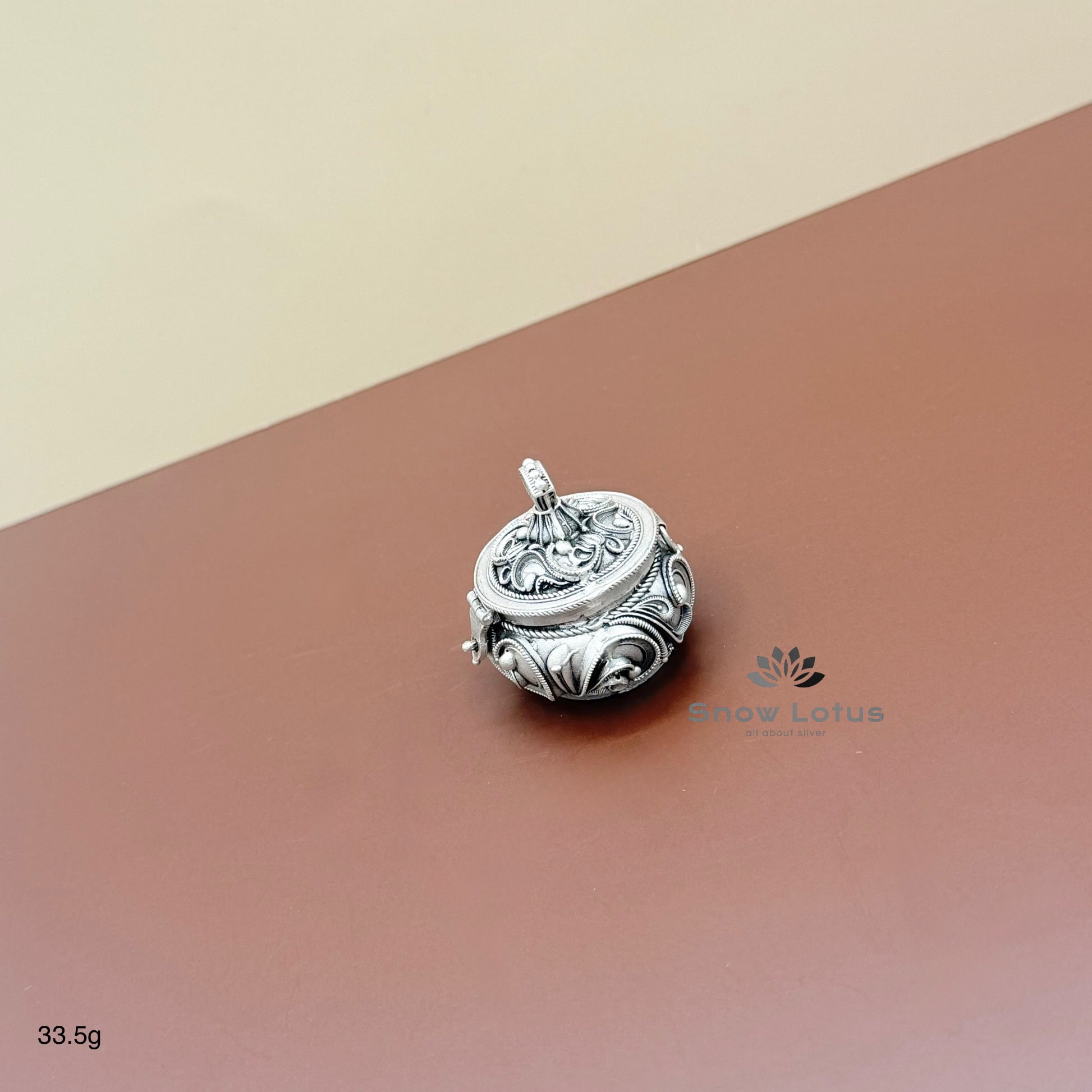 Small Antique Kumkum Box