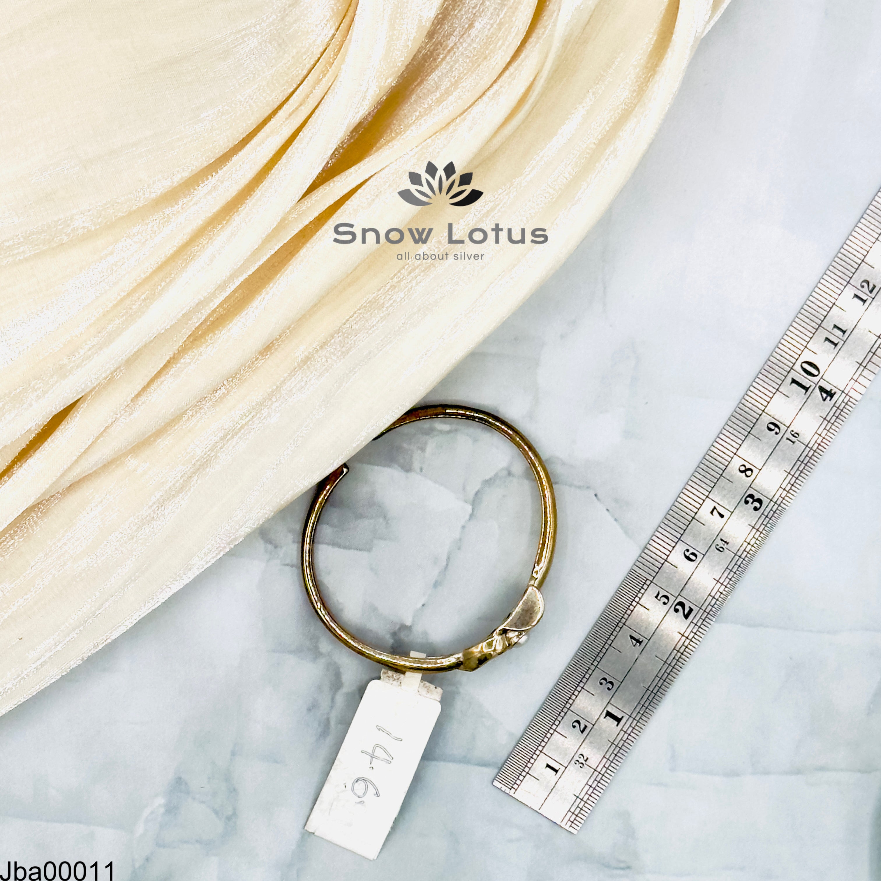 14.6 gms Half Bangle Kada 925