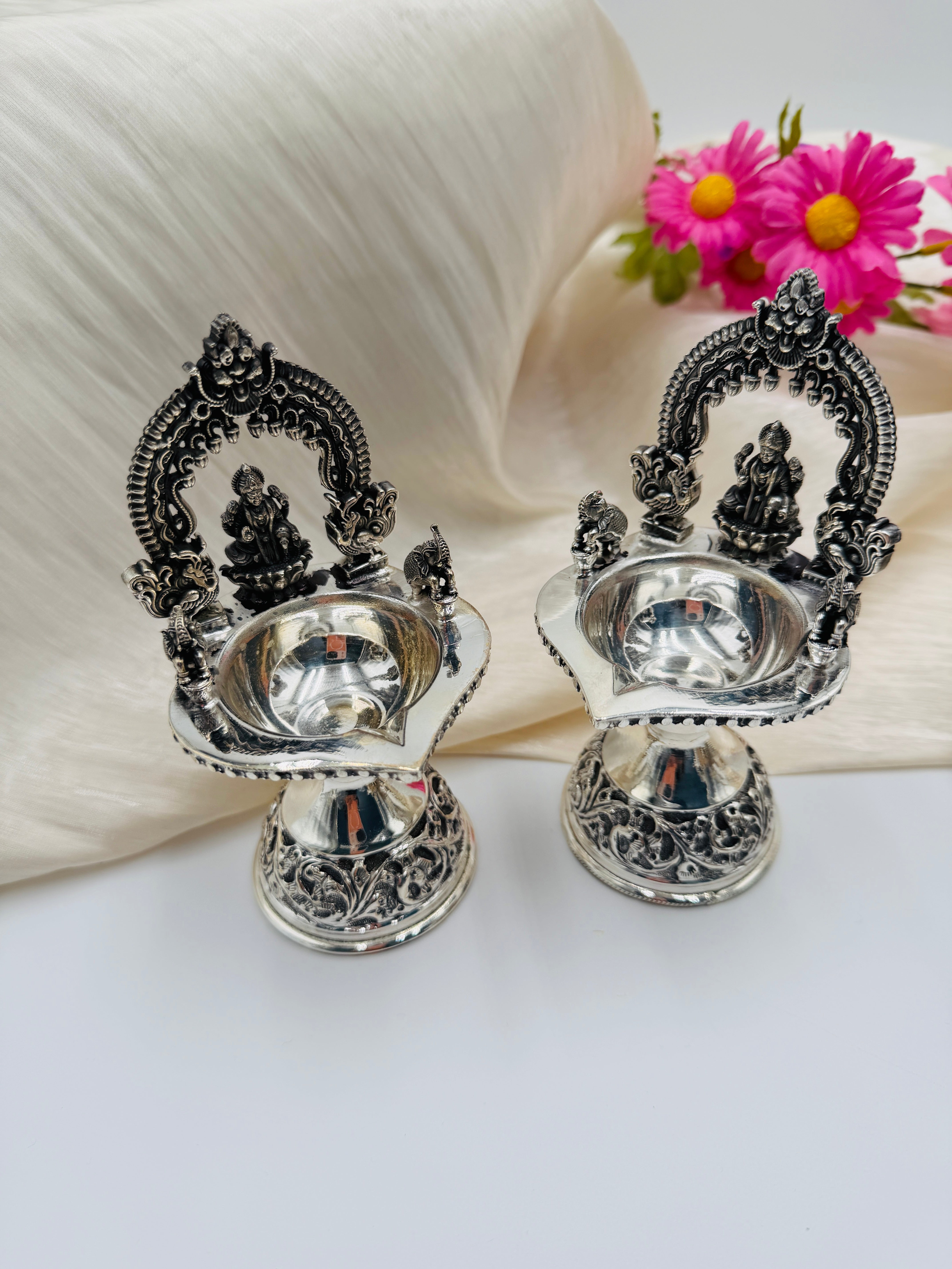 Antique Arch Lakshmi Diyas