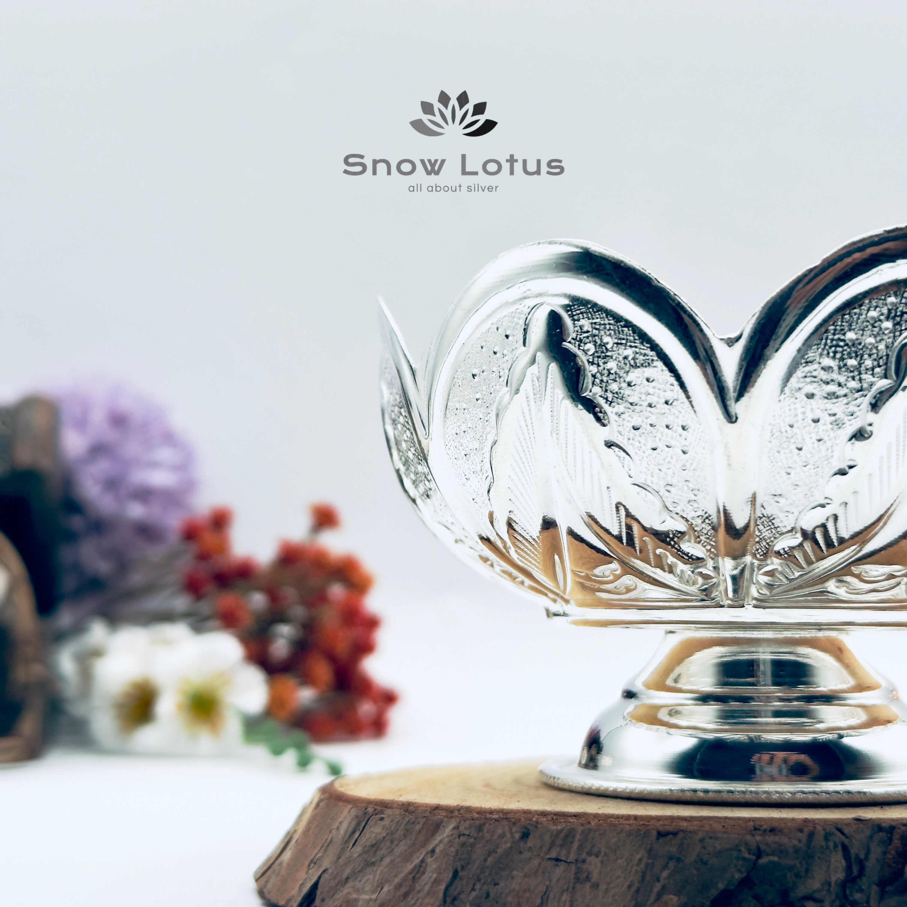 Blooming Pooja bowls