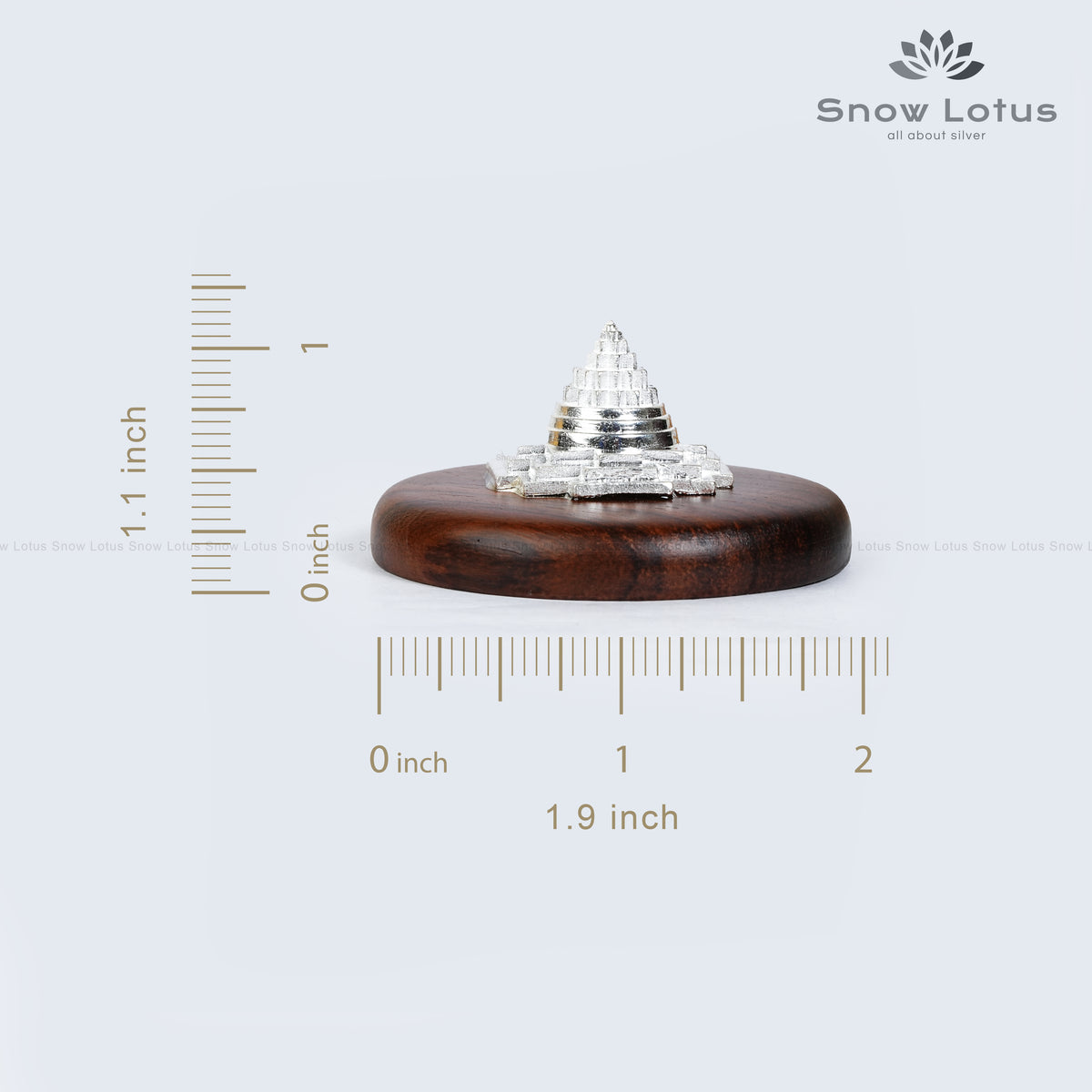 Rose Wood Shree Chakram/Yantram