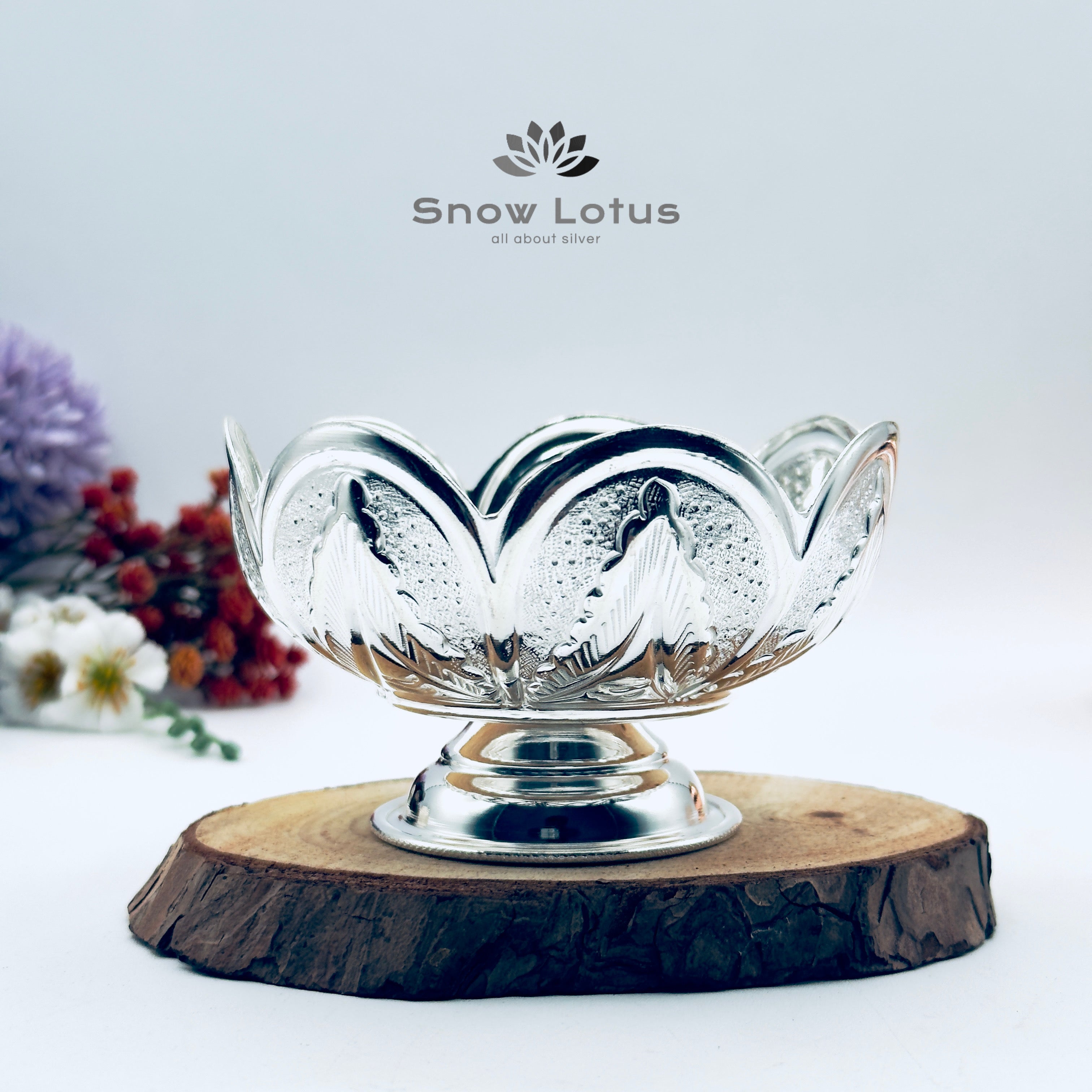 Blooming Pooja bowls