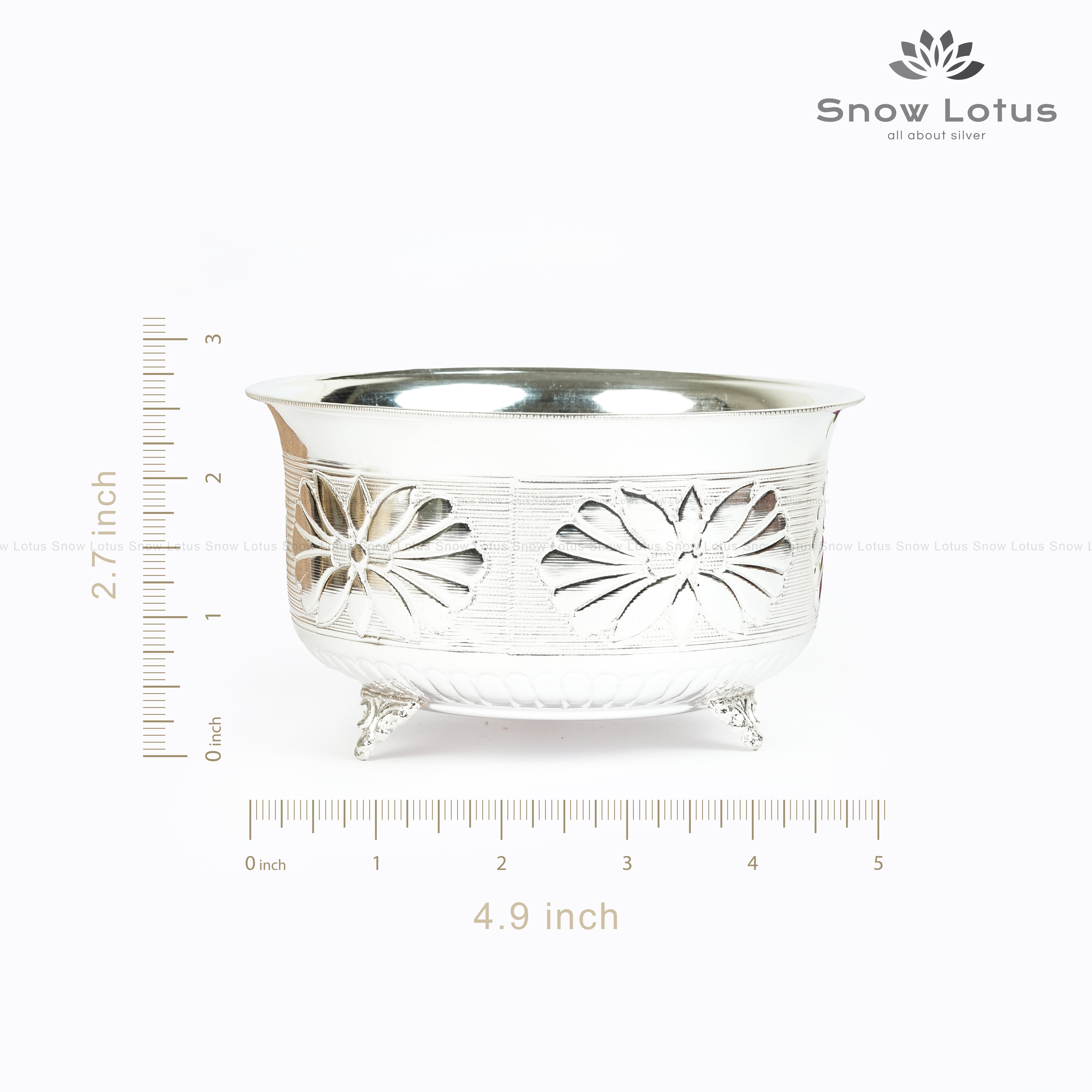 Nakshi Prashad Bowls with Legs