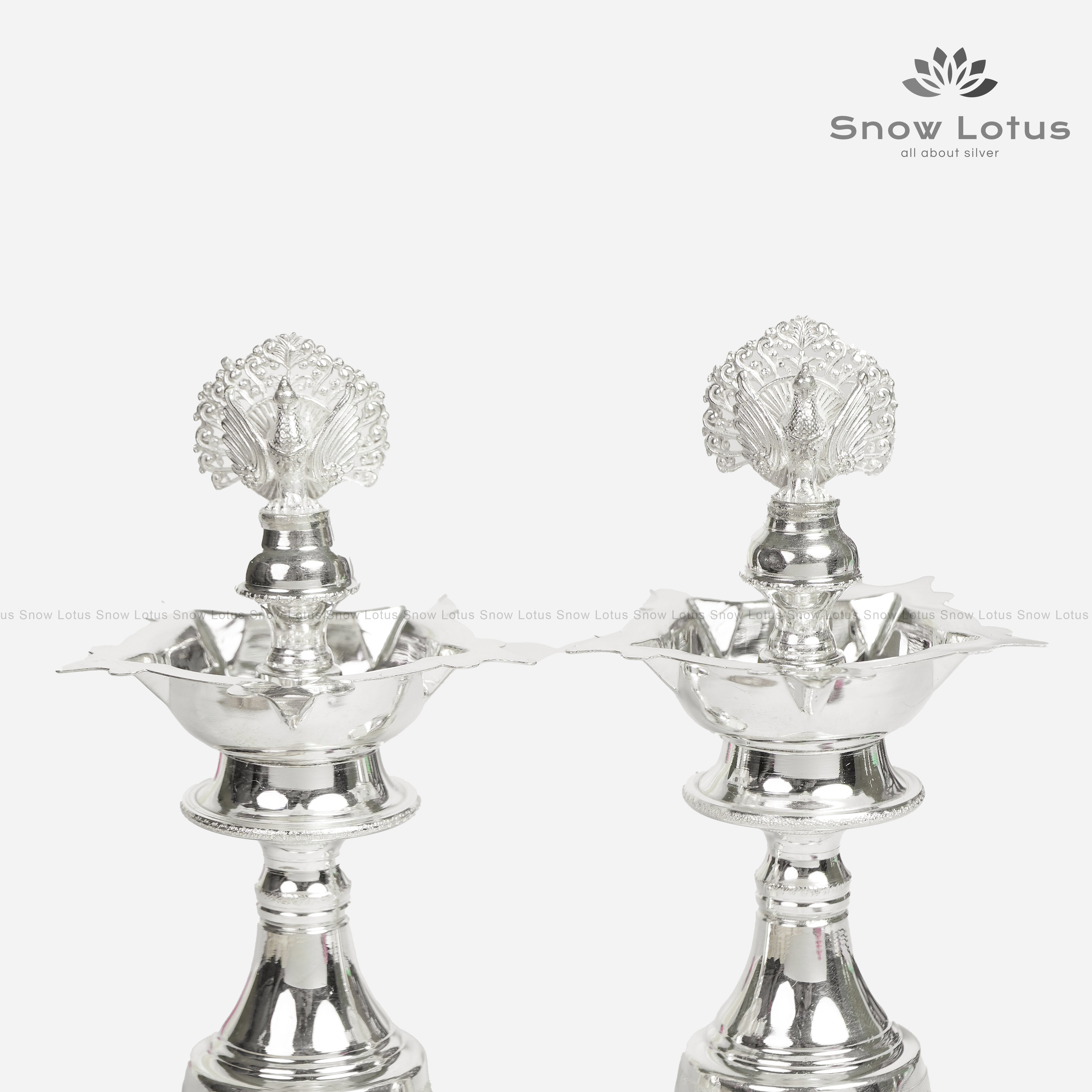 Bell Medium Diyas Feather Peacock M1