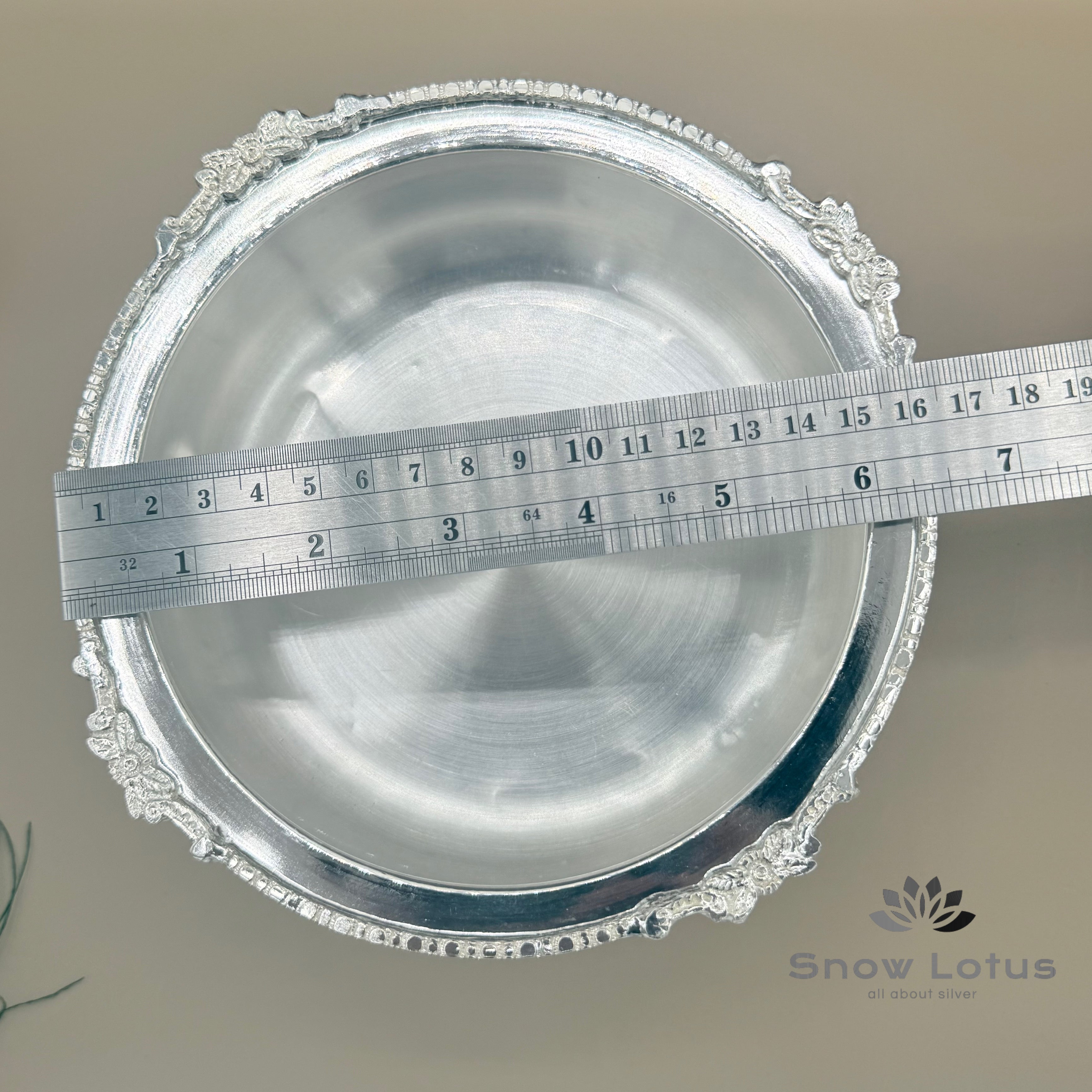 Silver Serving Dish with Lid 925