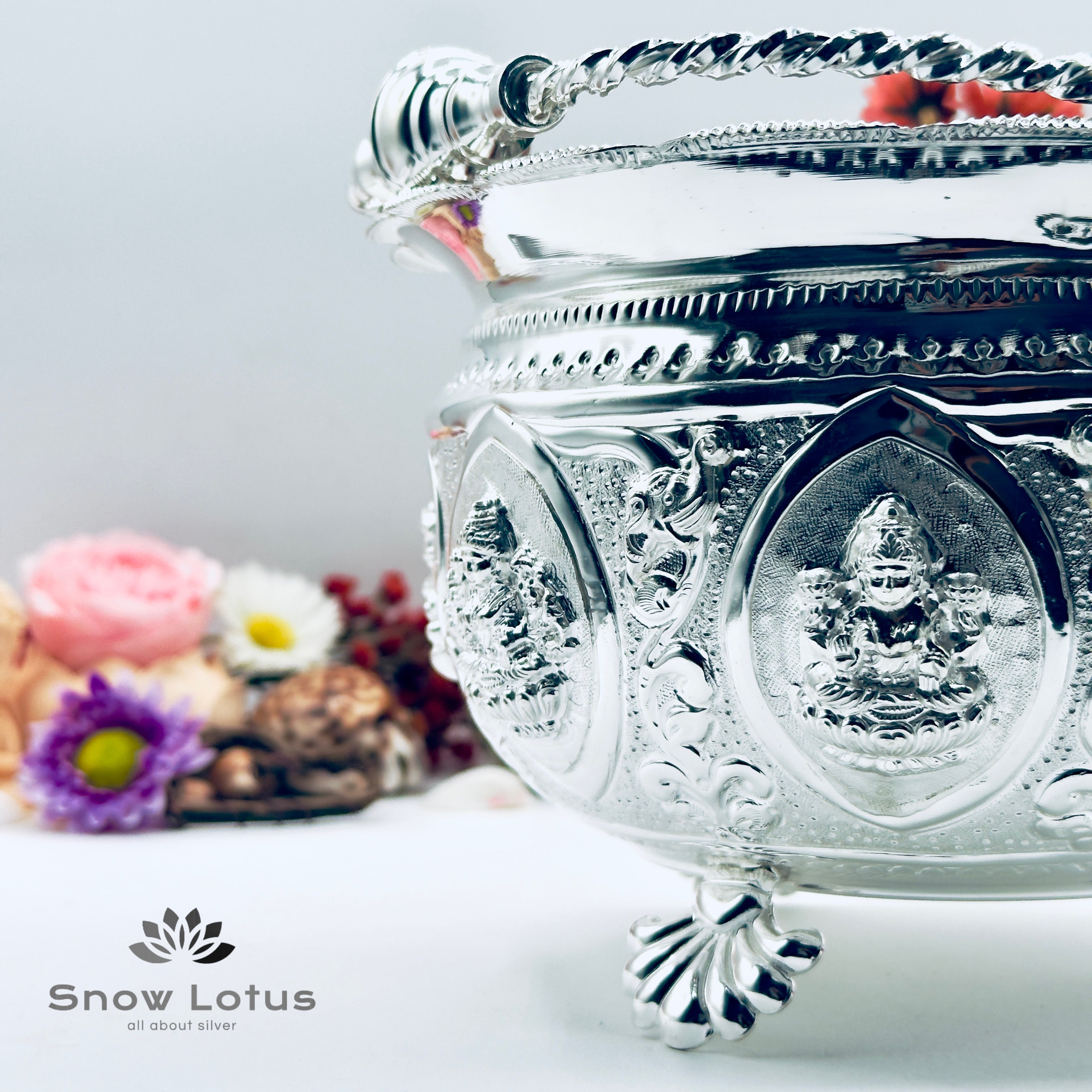 Ashta Lakshmi Flower Basket