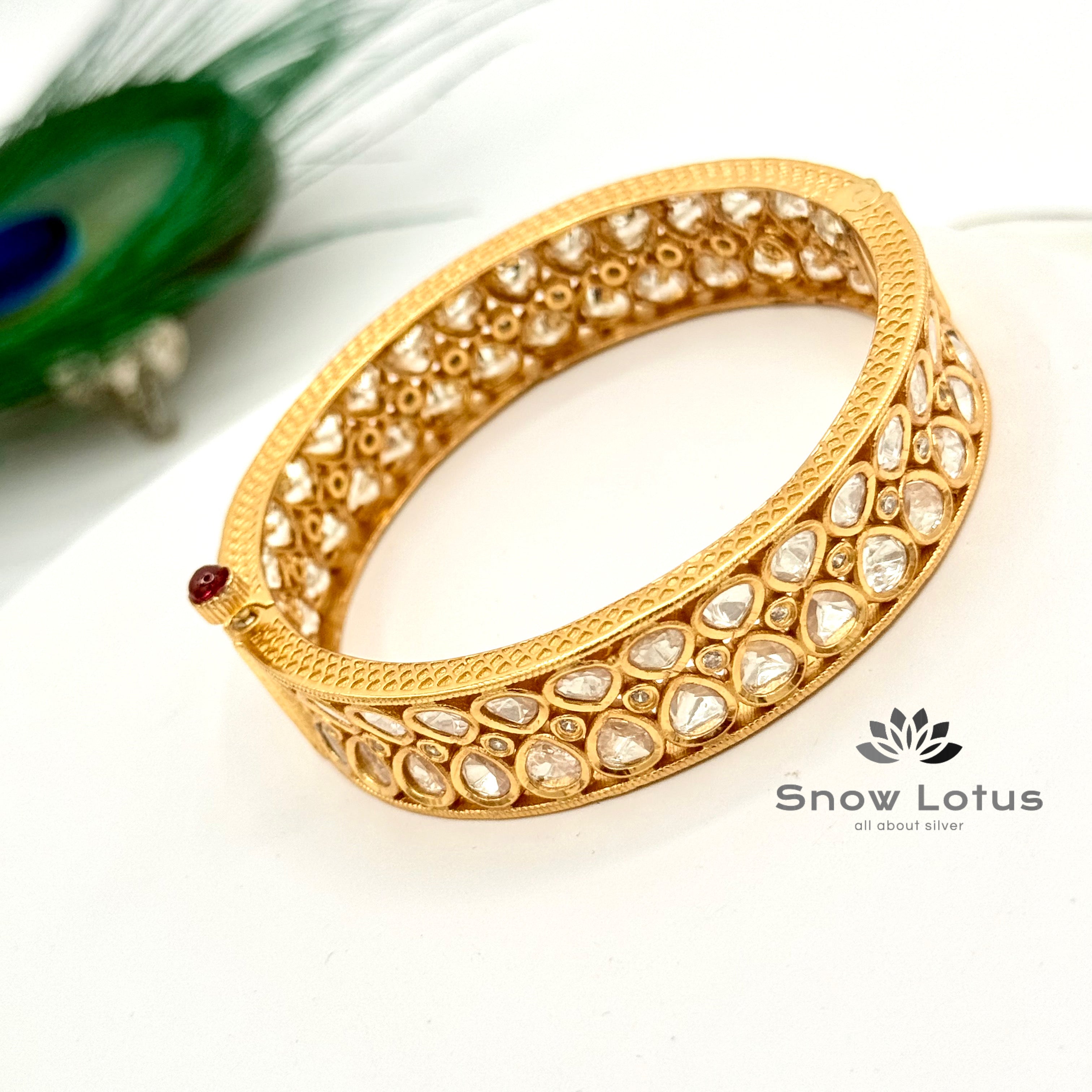 Polki Openable screw kada single (2.4)