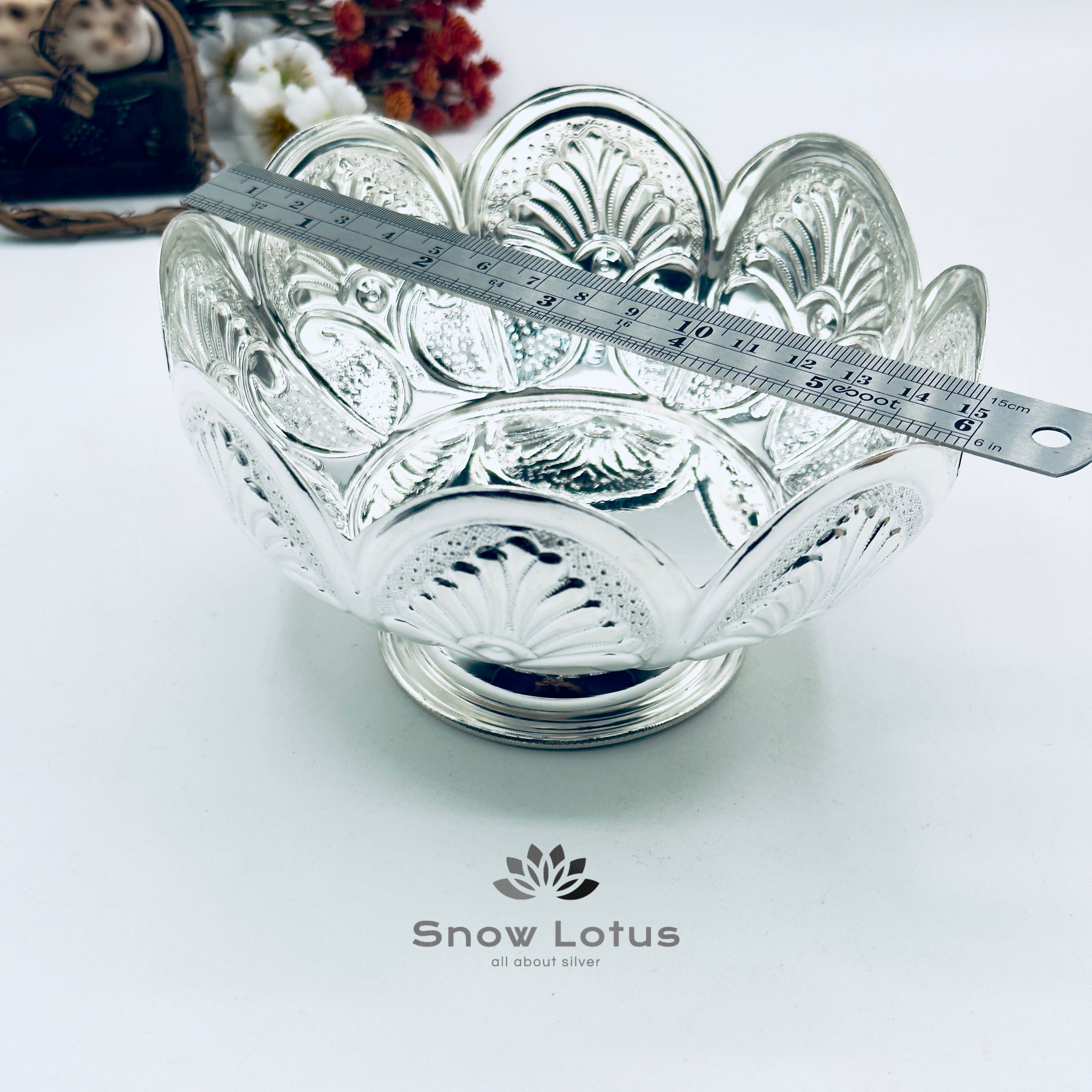 Blooming Pooja bowls