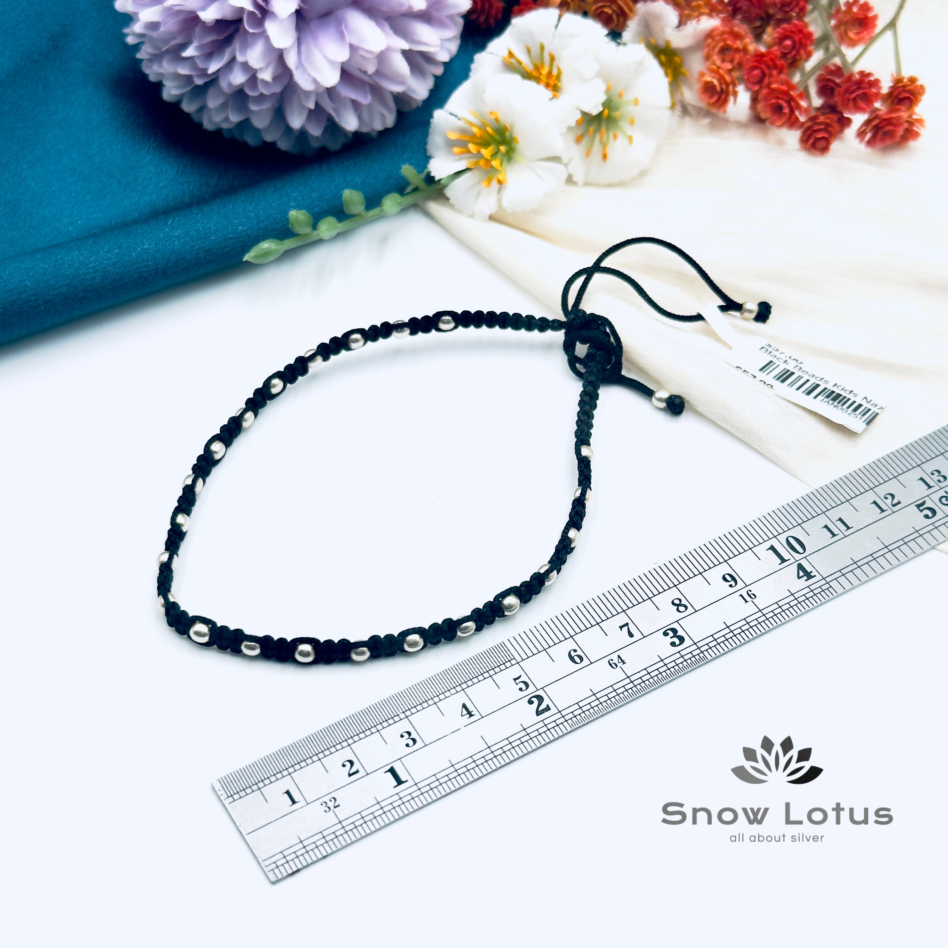 Classic Beaded Nazariya Thread Anklets