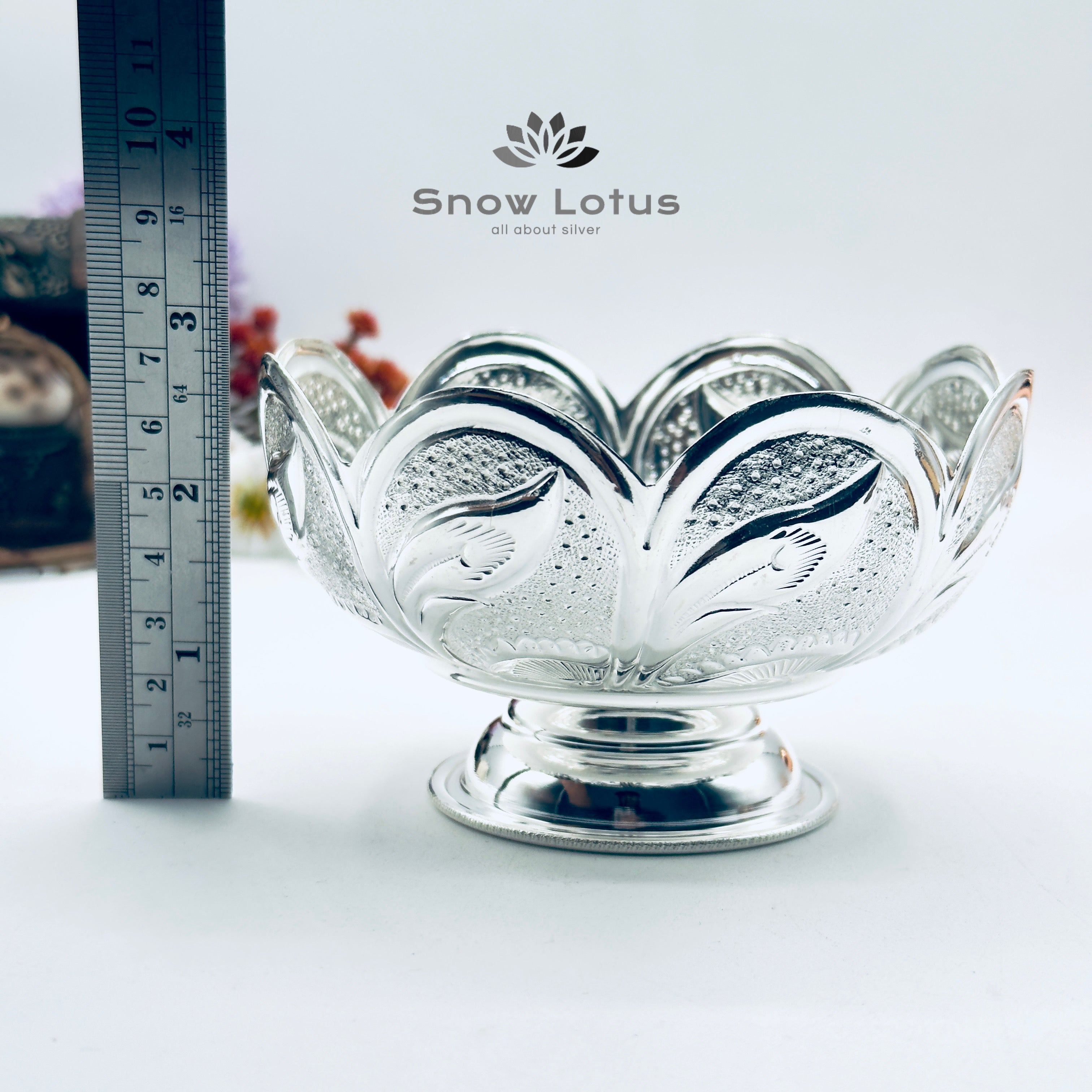 Blooming Pooja bowls
