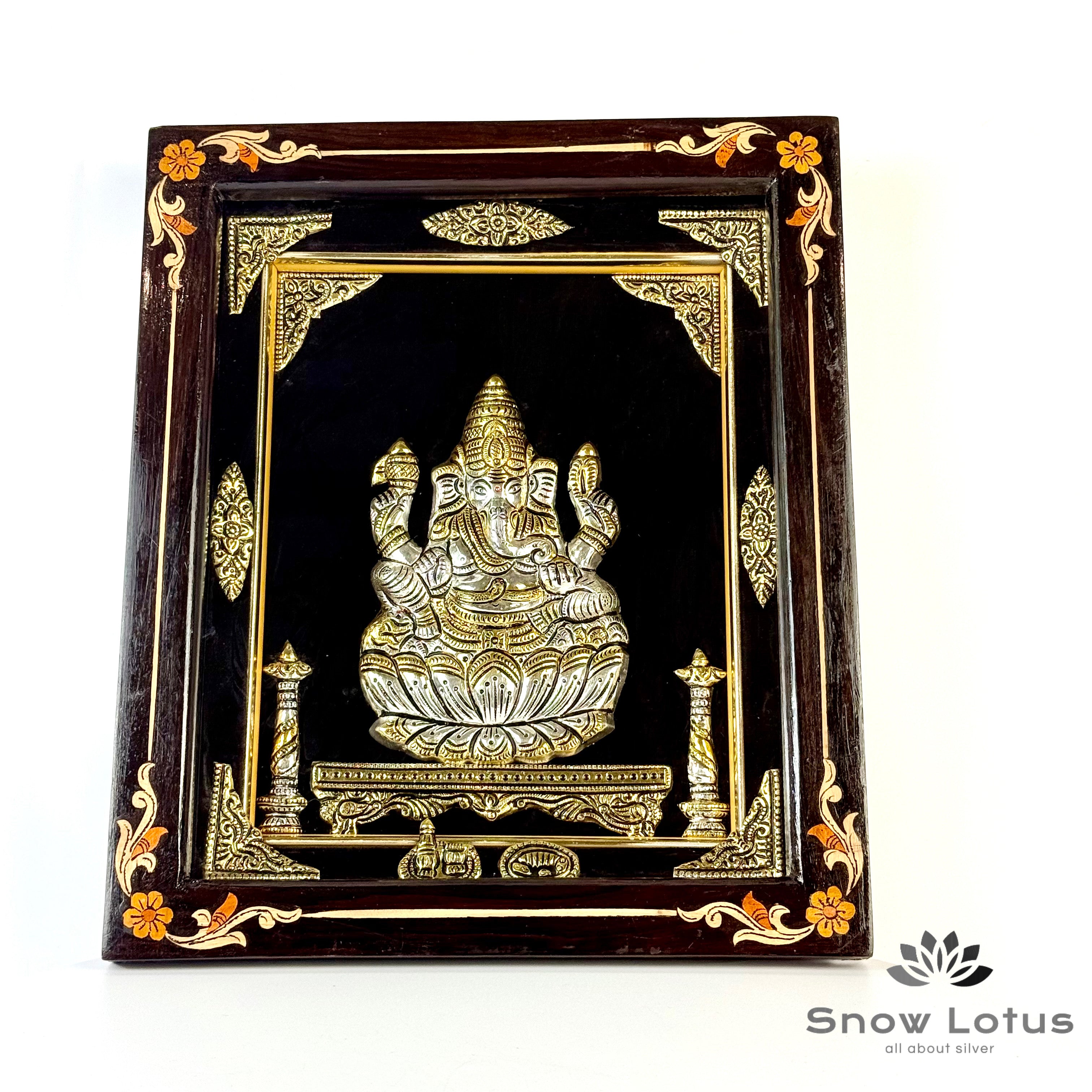 Antique Ganesh Frame 12*14