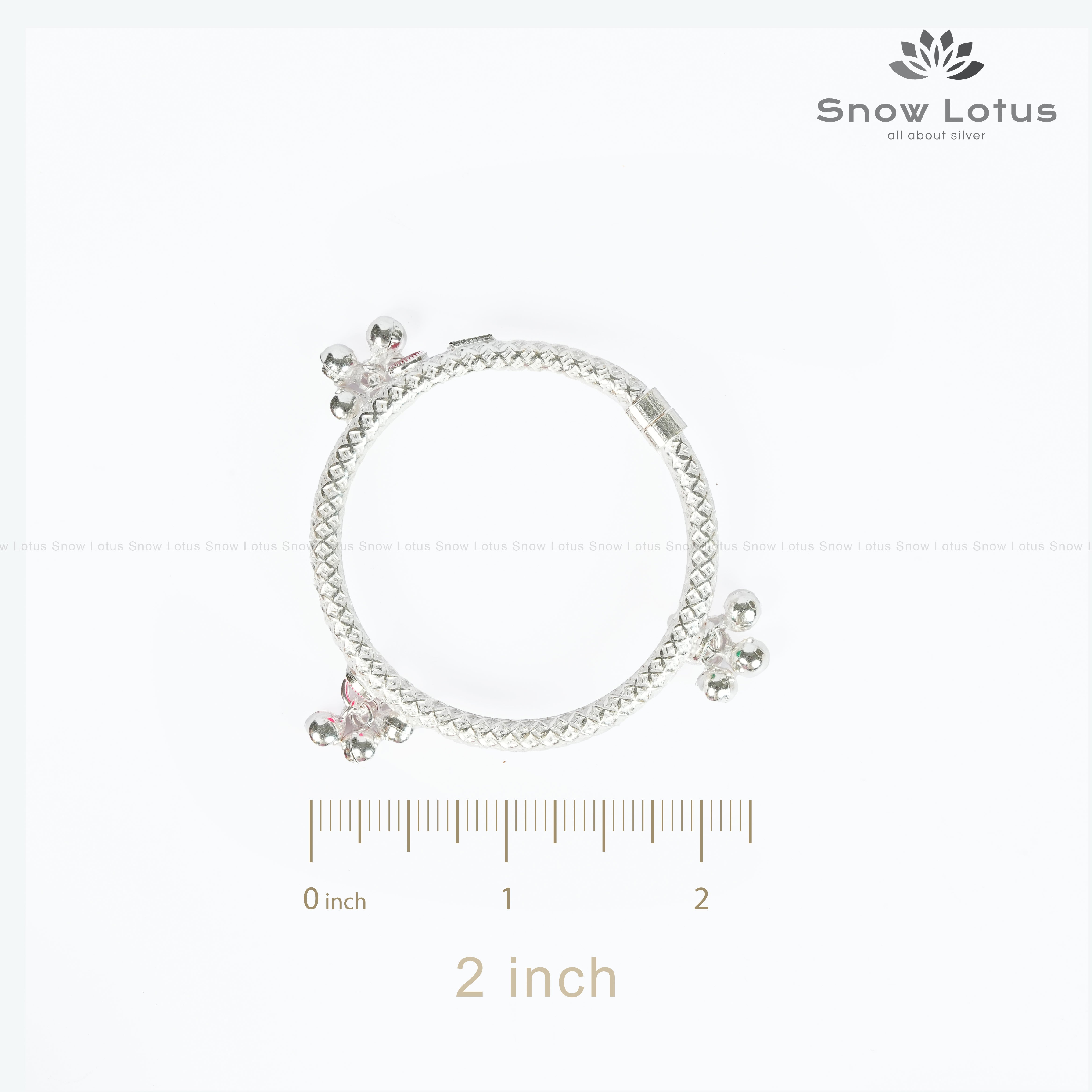 kada Anklets Kids Multi color Enamel with Bells M2