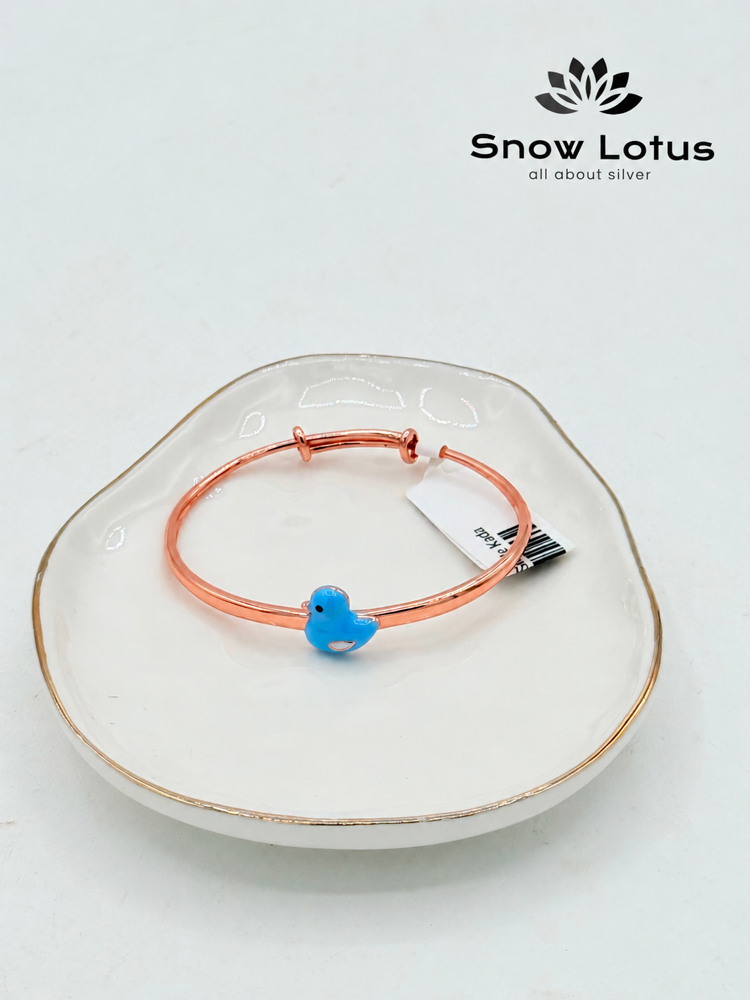 Blue Duck Rose Gold Single Kada