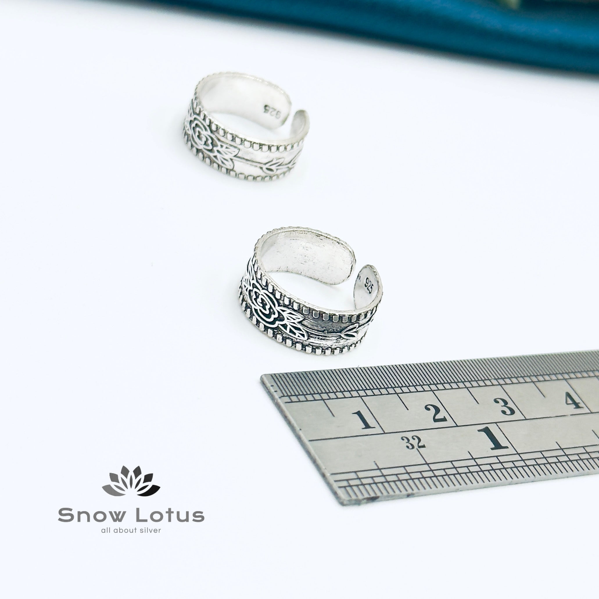 Toe Rings Antique Plain M5