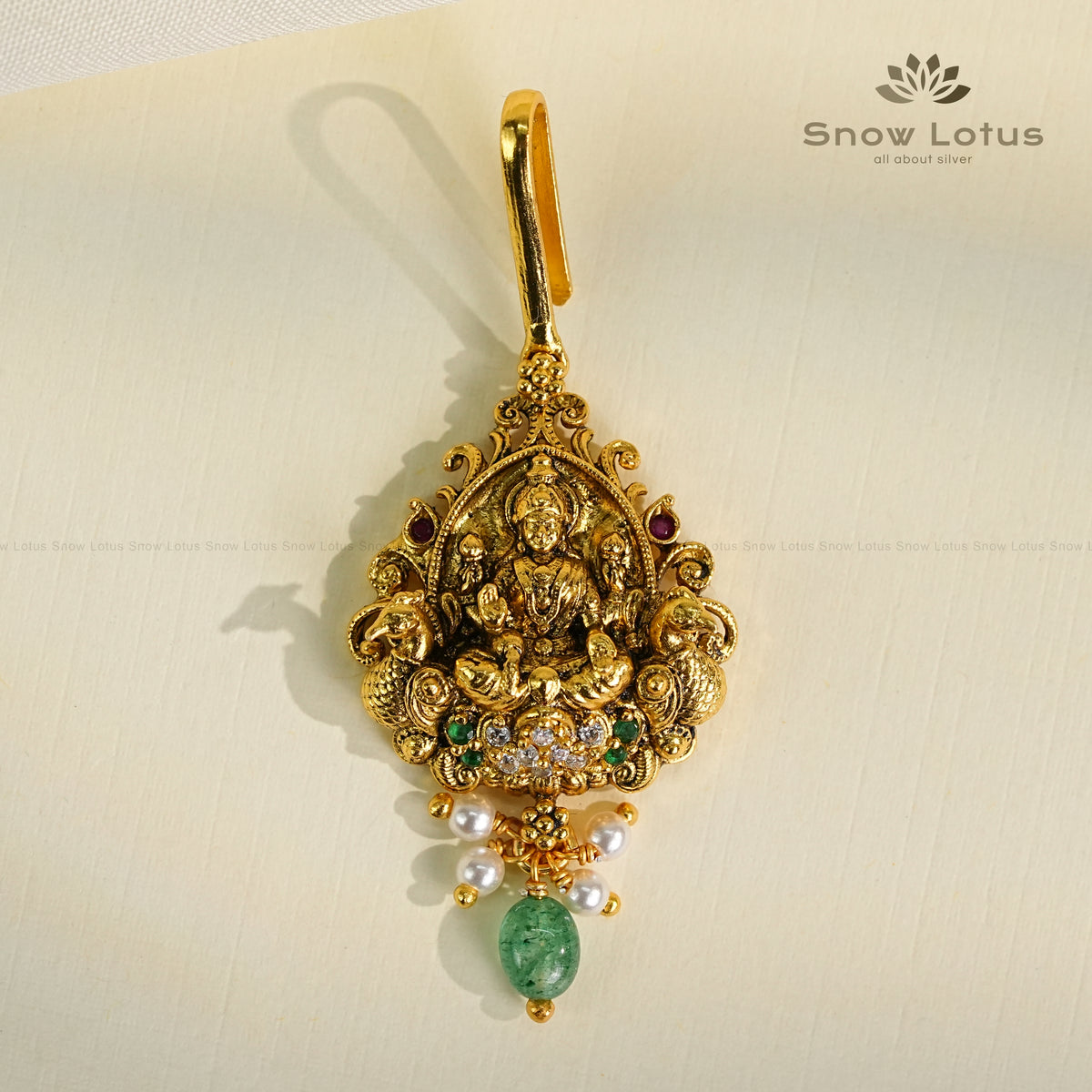 Mayura Mandapa Antique Maang Tikka