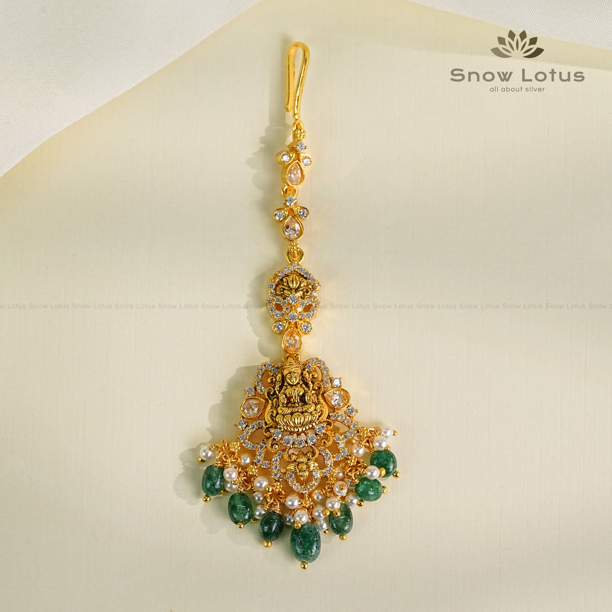 Harita Lakshmi Antique Maang Tikka
