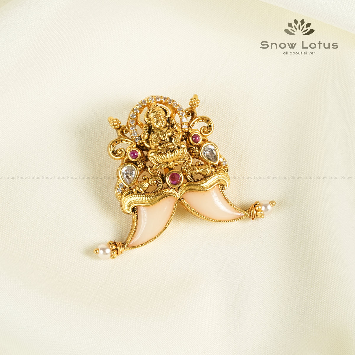 Regal Bloom Antique Puligoru Pendant
