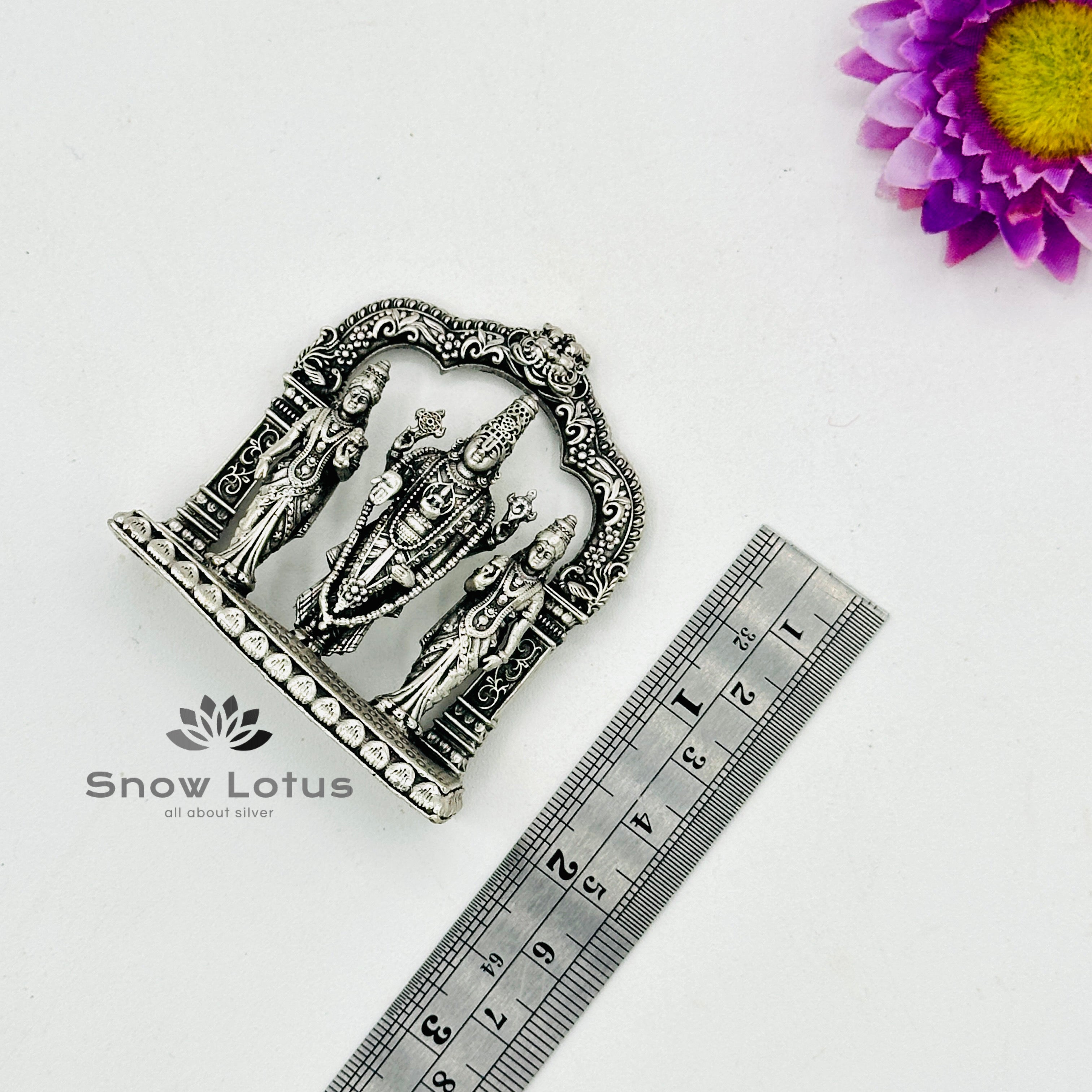 Balaji with Ammavaru Antique Solid 3D