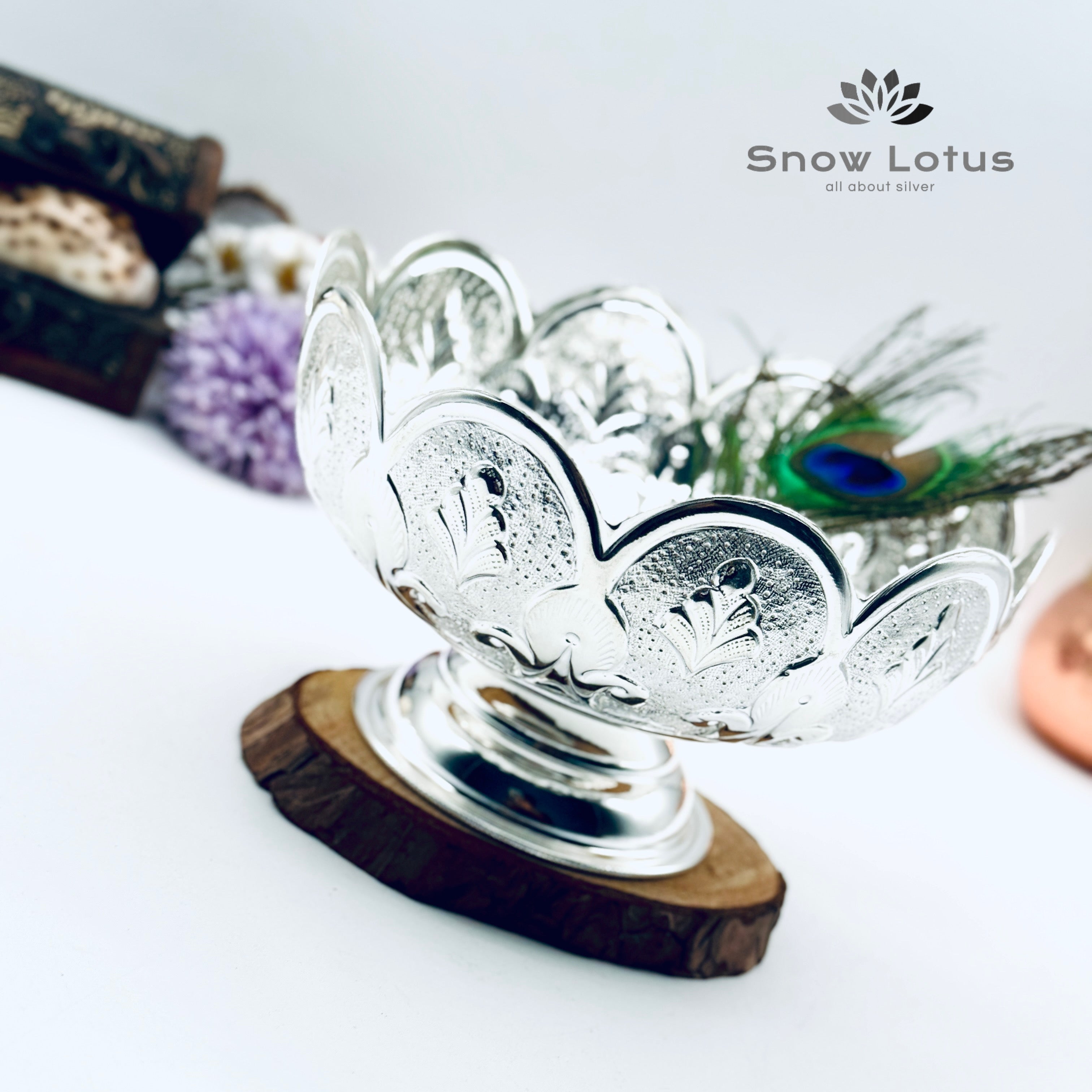 Blooming Pooja bowls