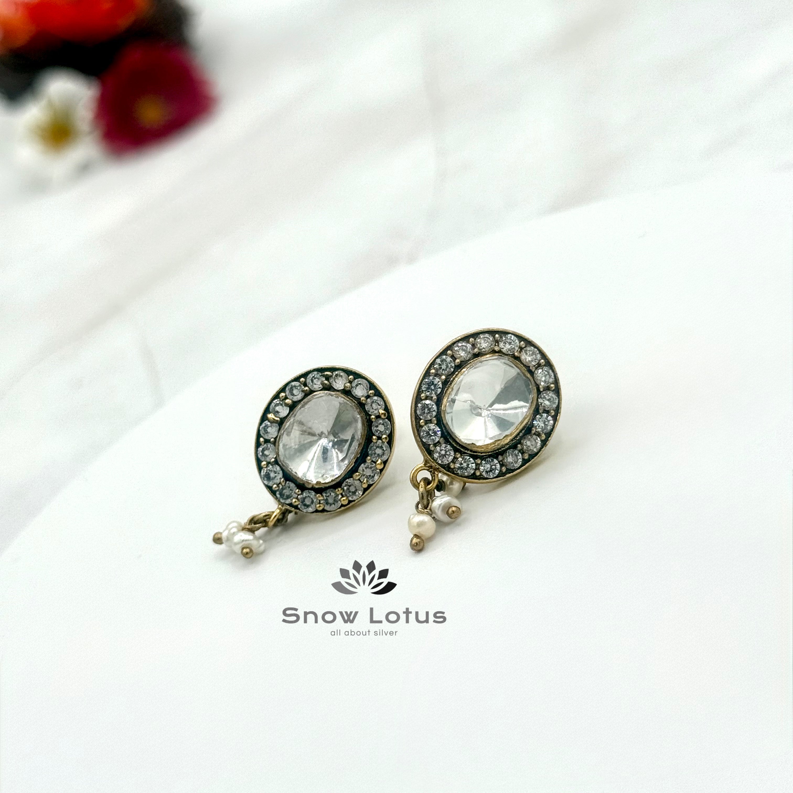 Radiant Moissanite Studs