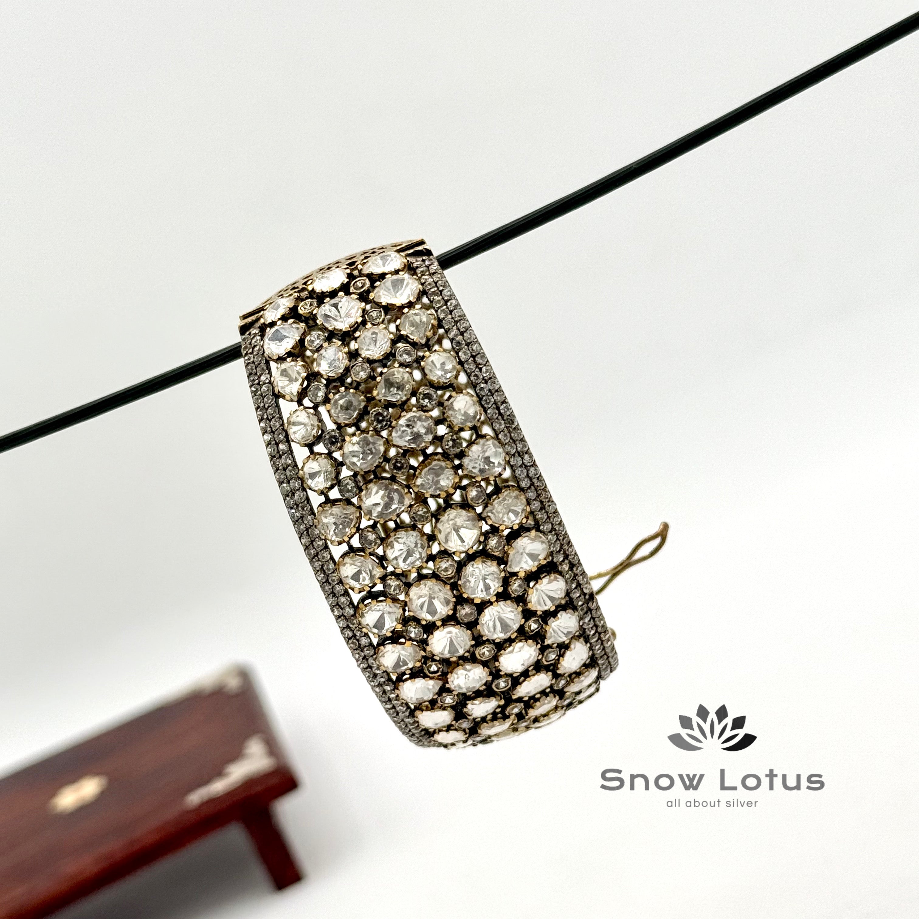 Moissanite Kada Single