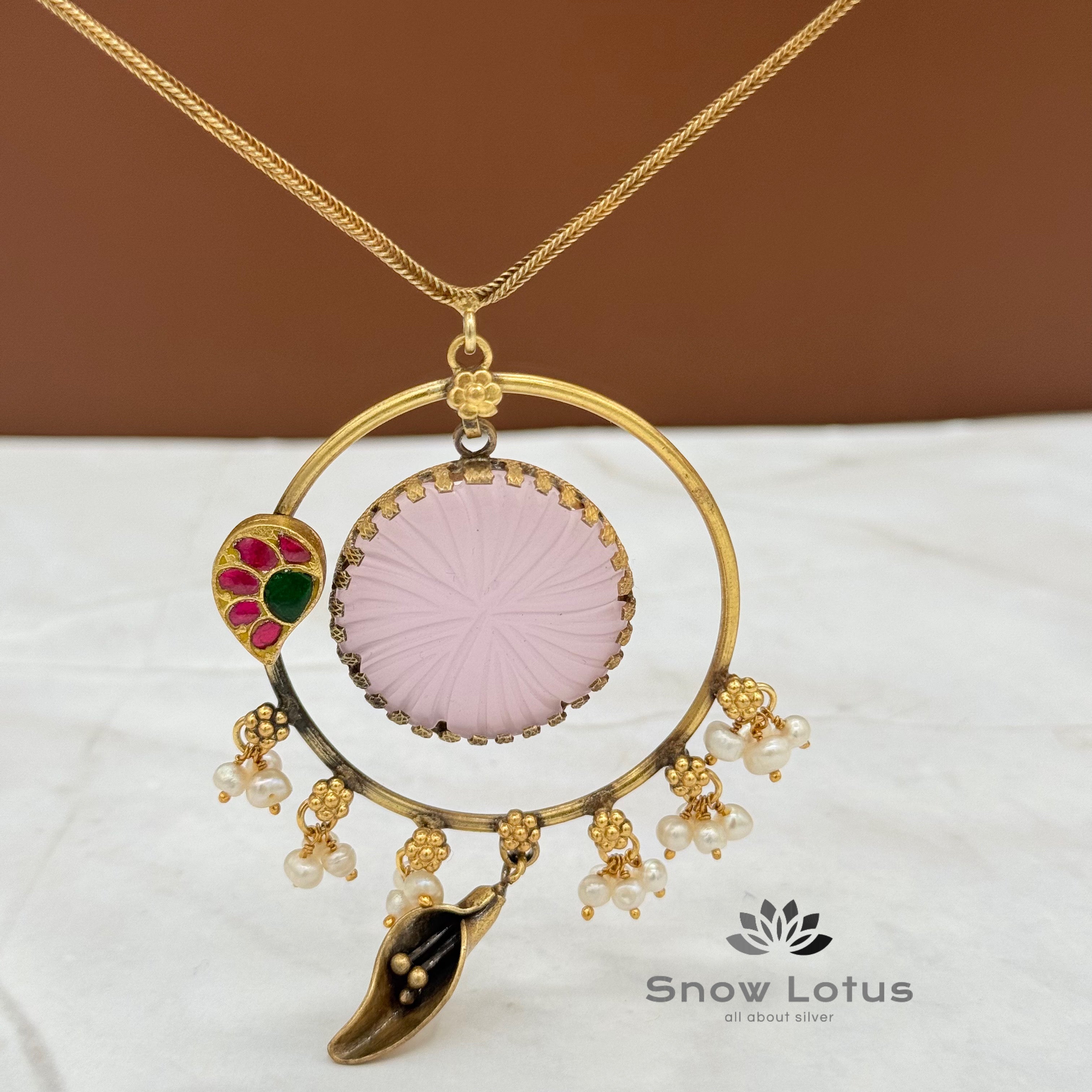 One Of A Kind Appealing Pink Neckpiece