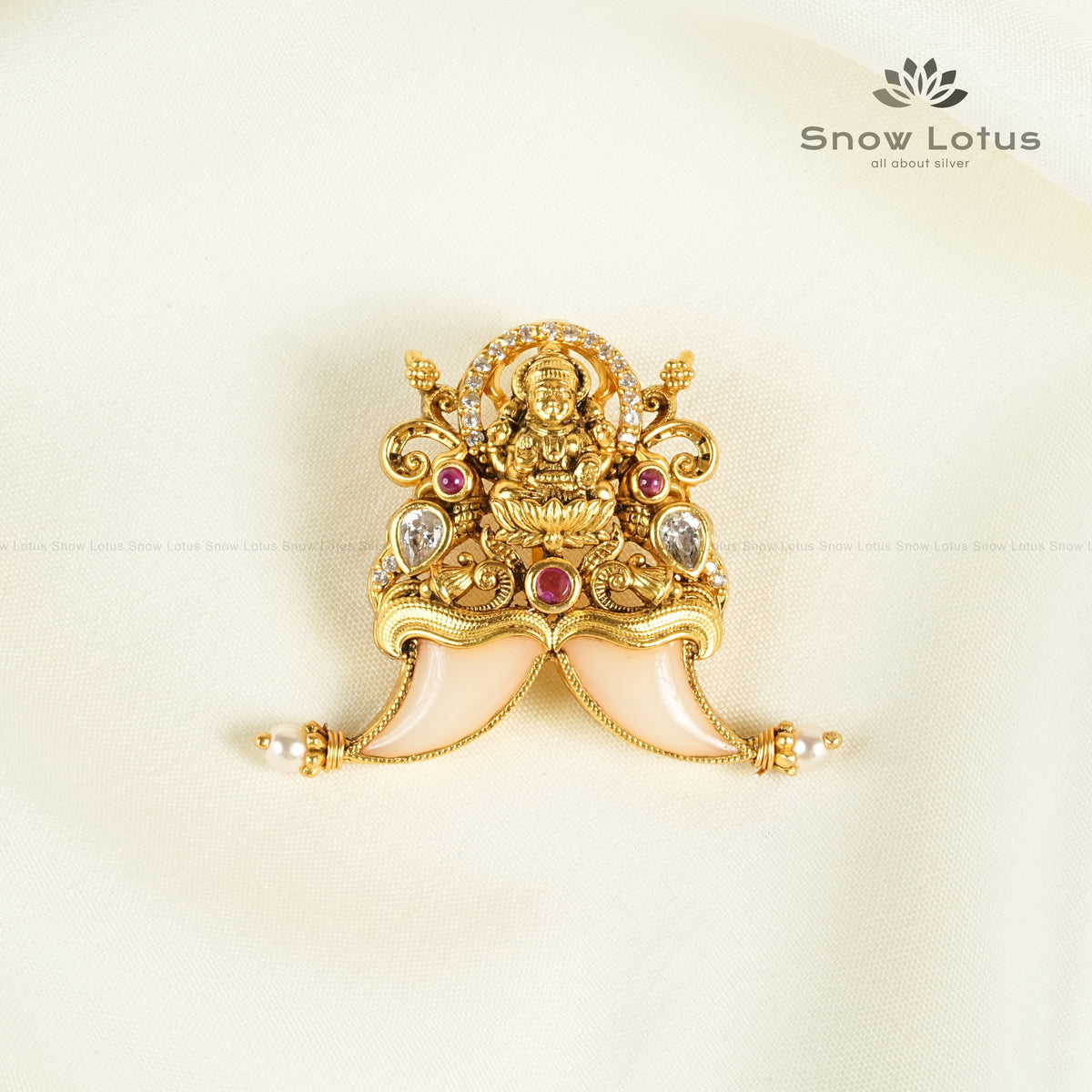 Regal Bloom Antique Puligoru Pendant