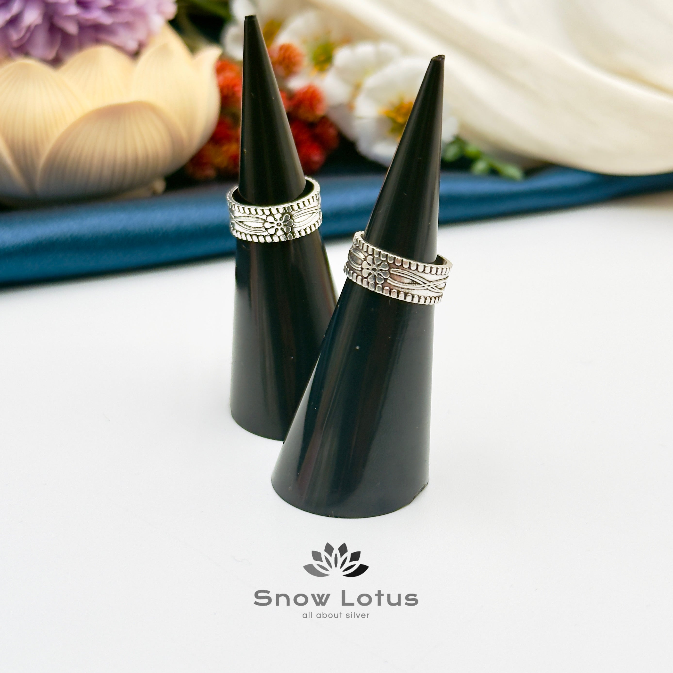 Toe Rings Antique Plain M2