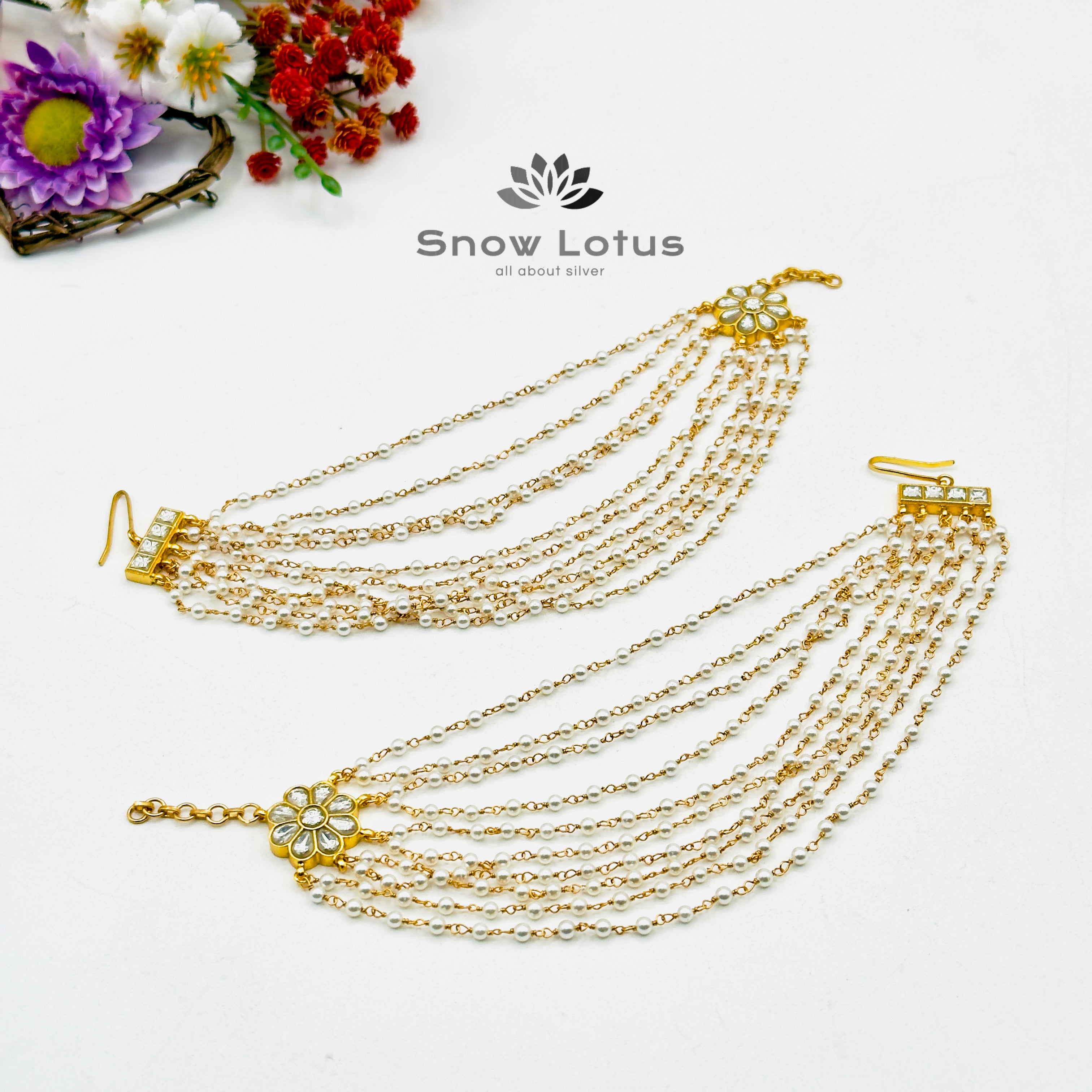 Kundan Layerd Pearled Maatal