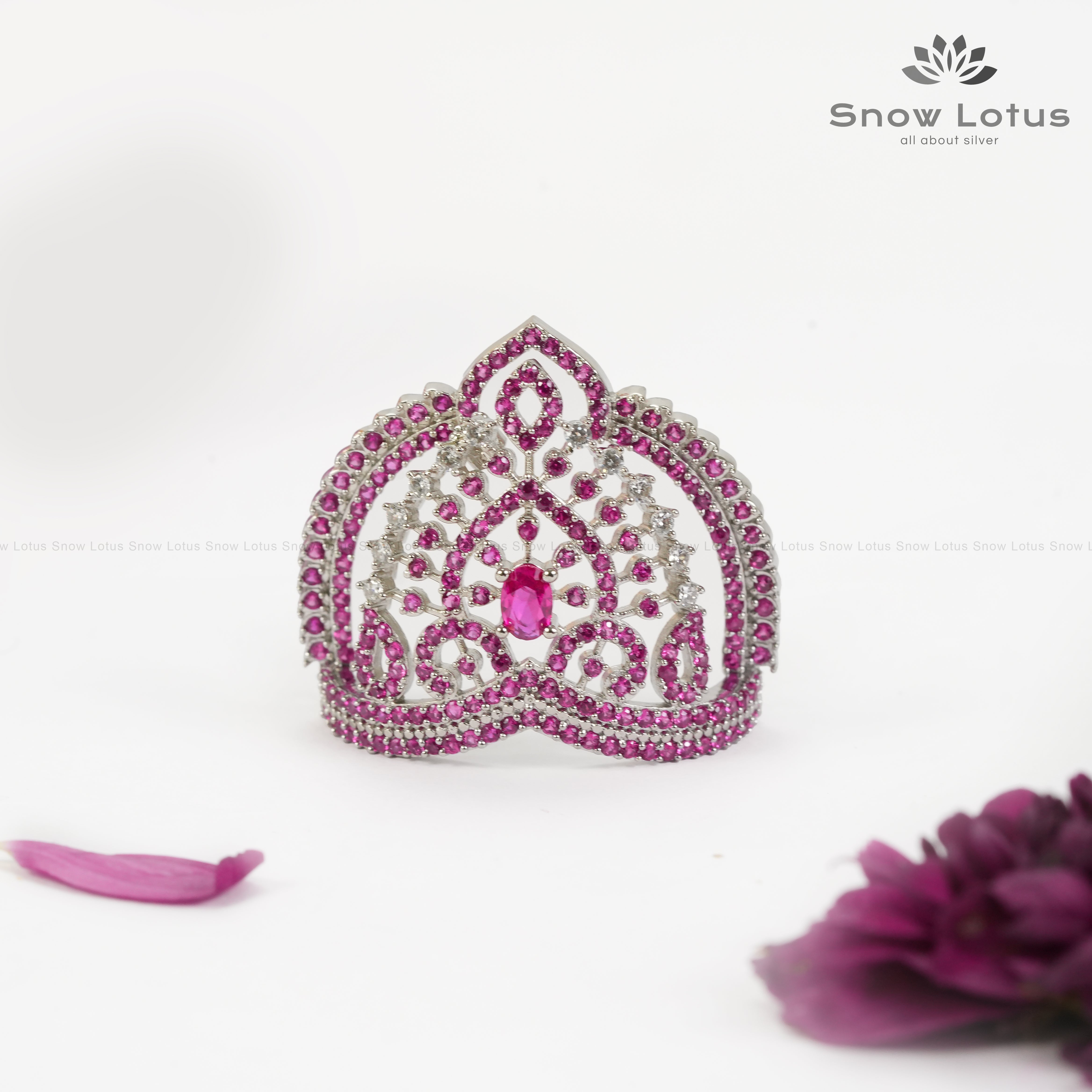 Mini Stone Kireetam Pink Big