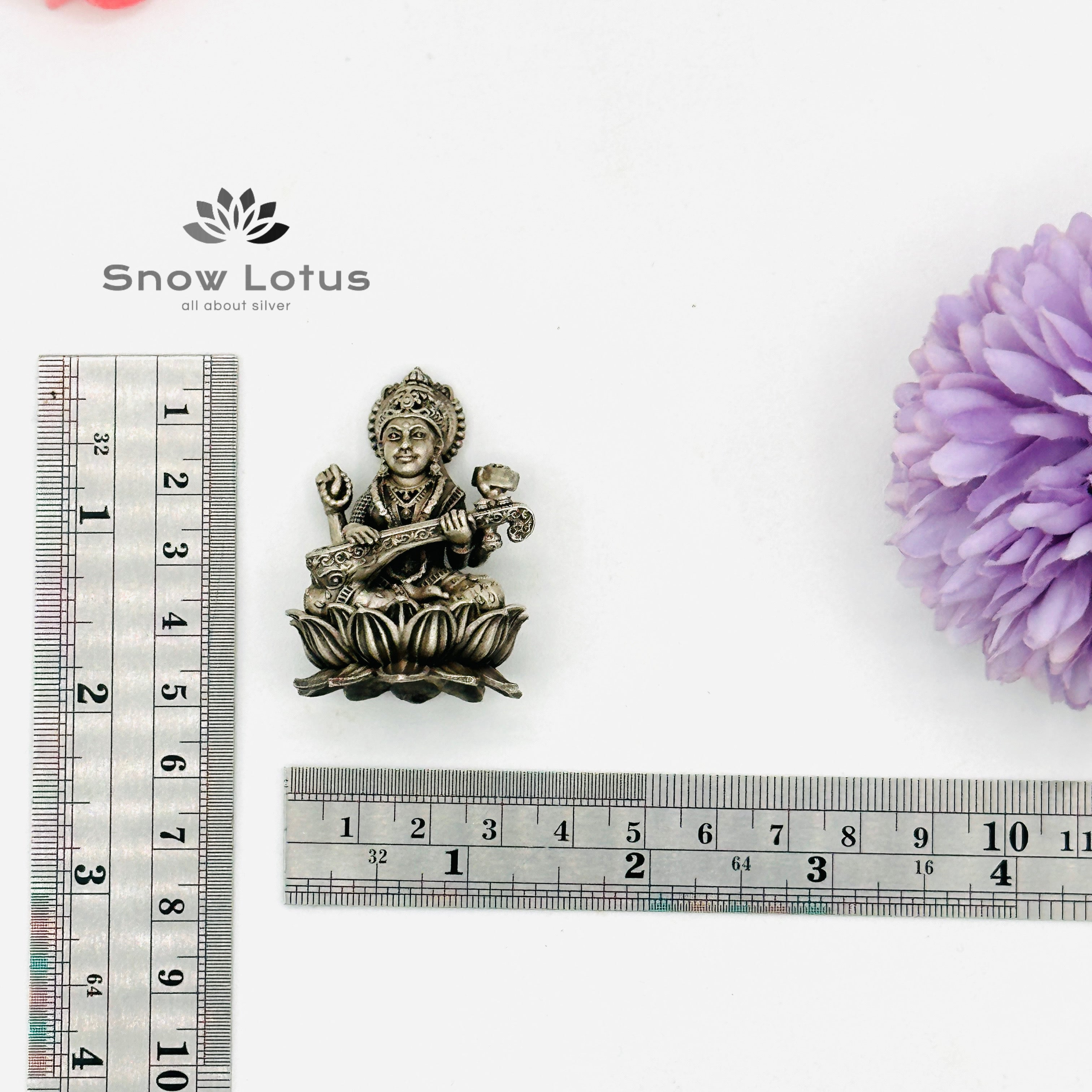 Antique Saraswathi 3D Hallow M2