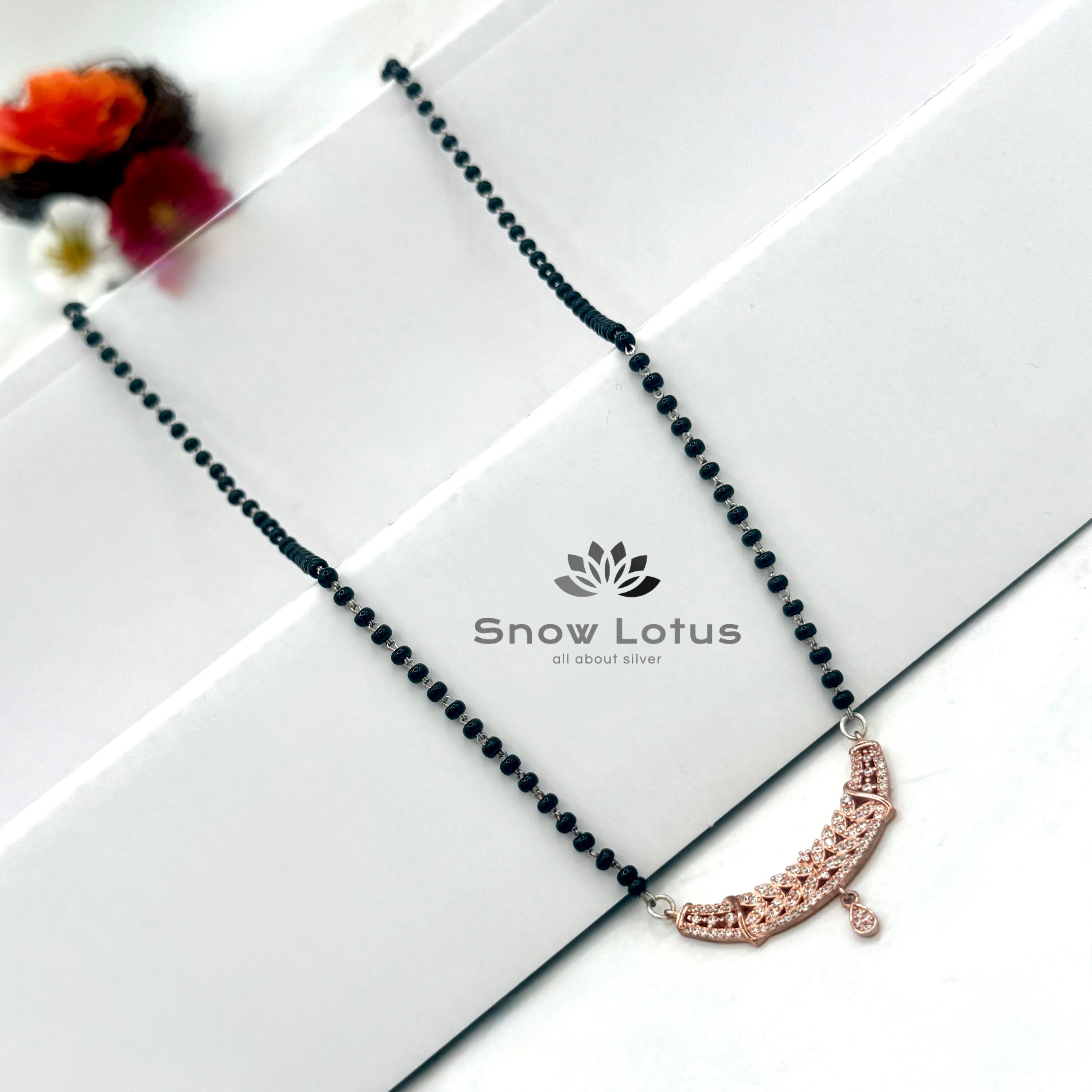 Sassy CZ manglasutra with Earrings