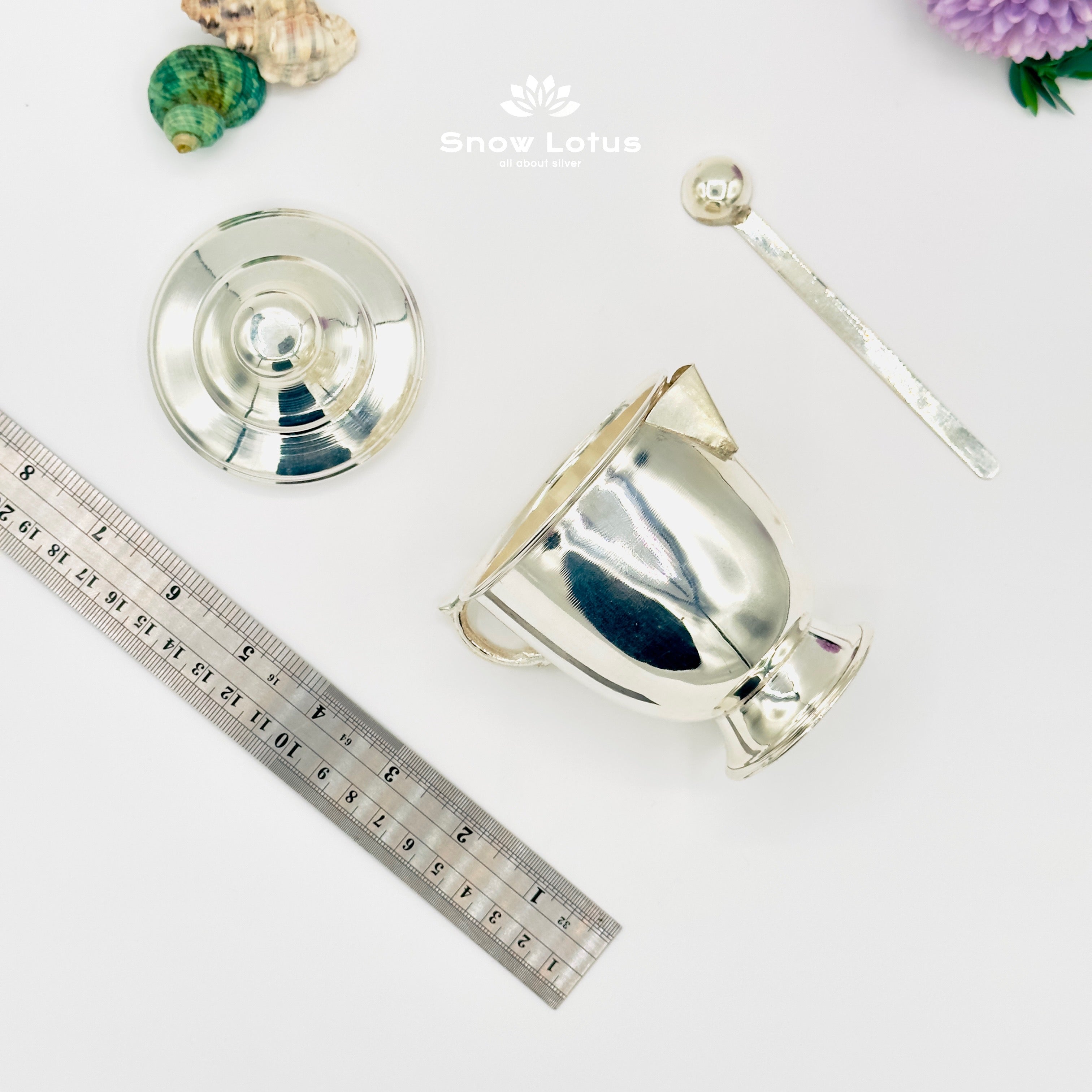 Ghee Pot with Spoon M1