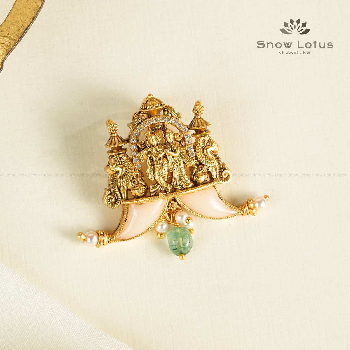 Temple Heritage Antique Puligoru Pendant