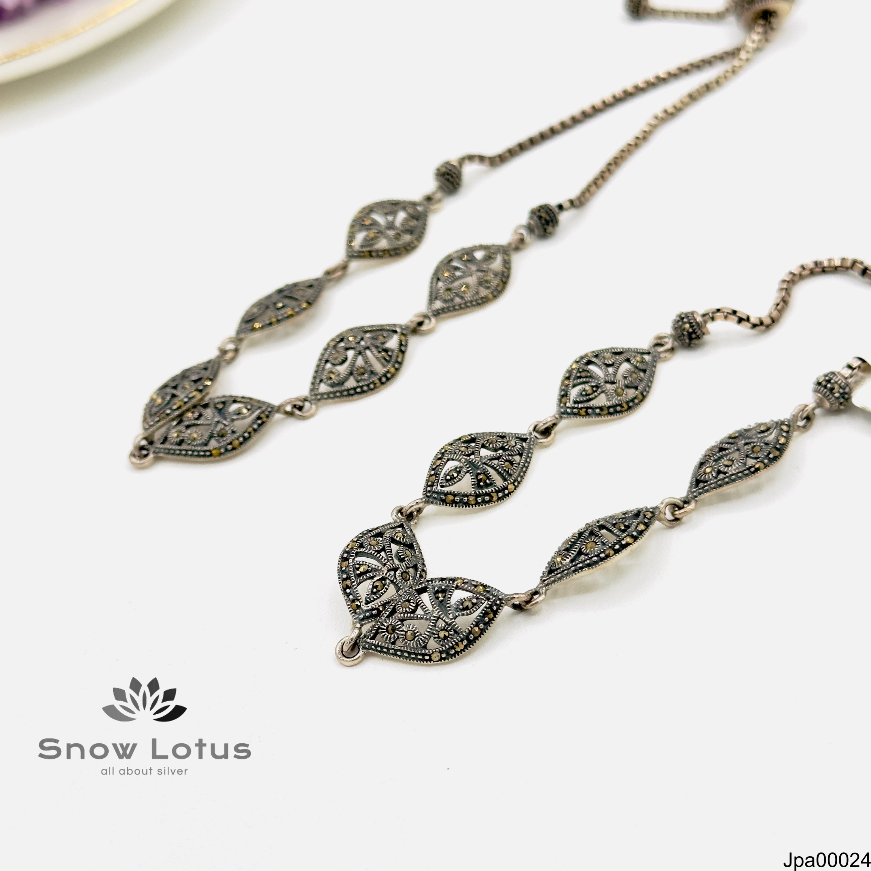 31.3 Adjustable Marcasite Payal
