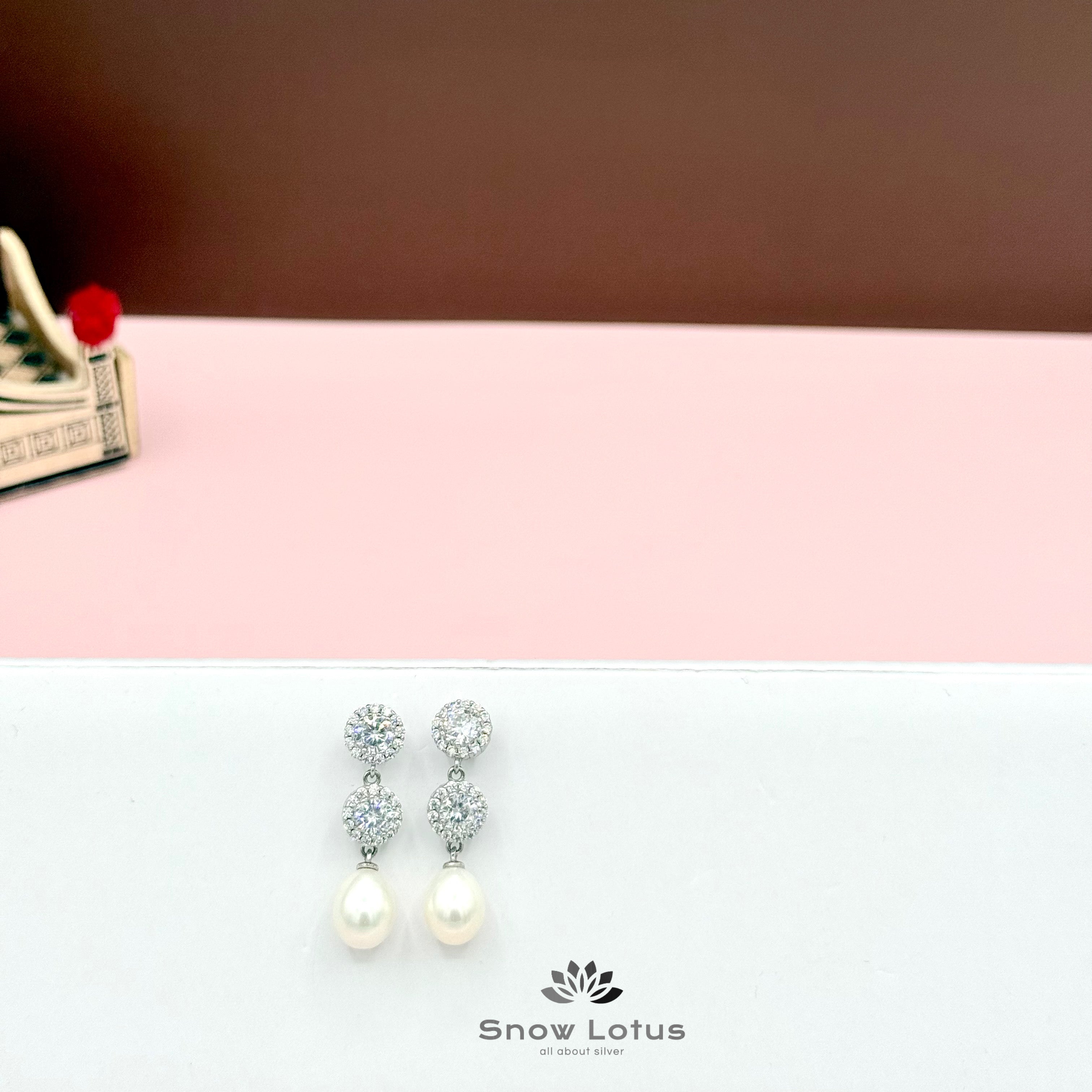 Solitaire CZ Earrings