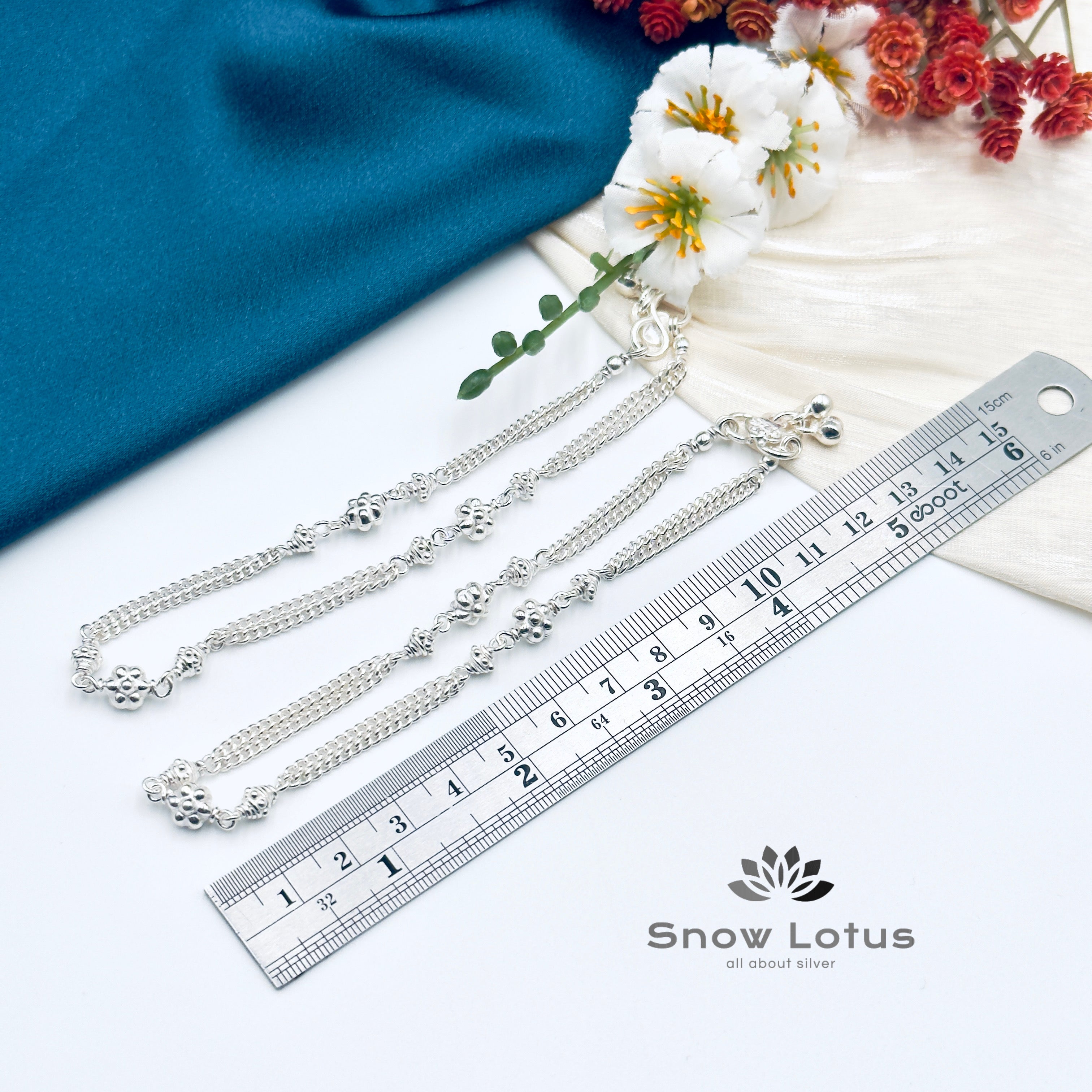 Traditional Linked Anklets