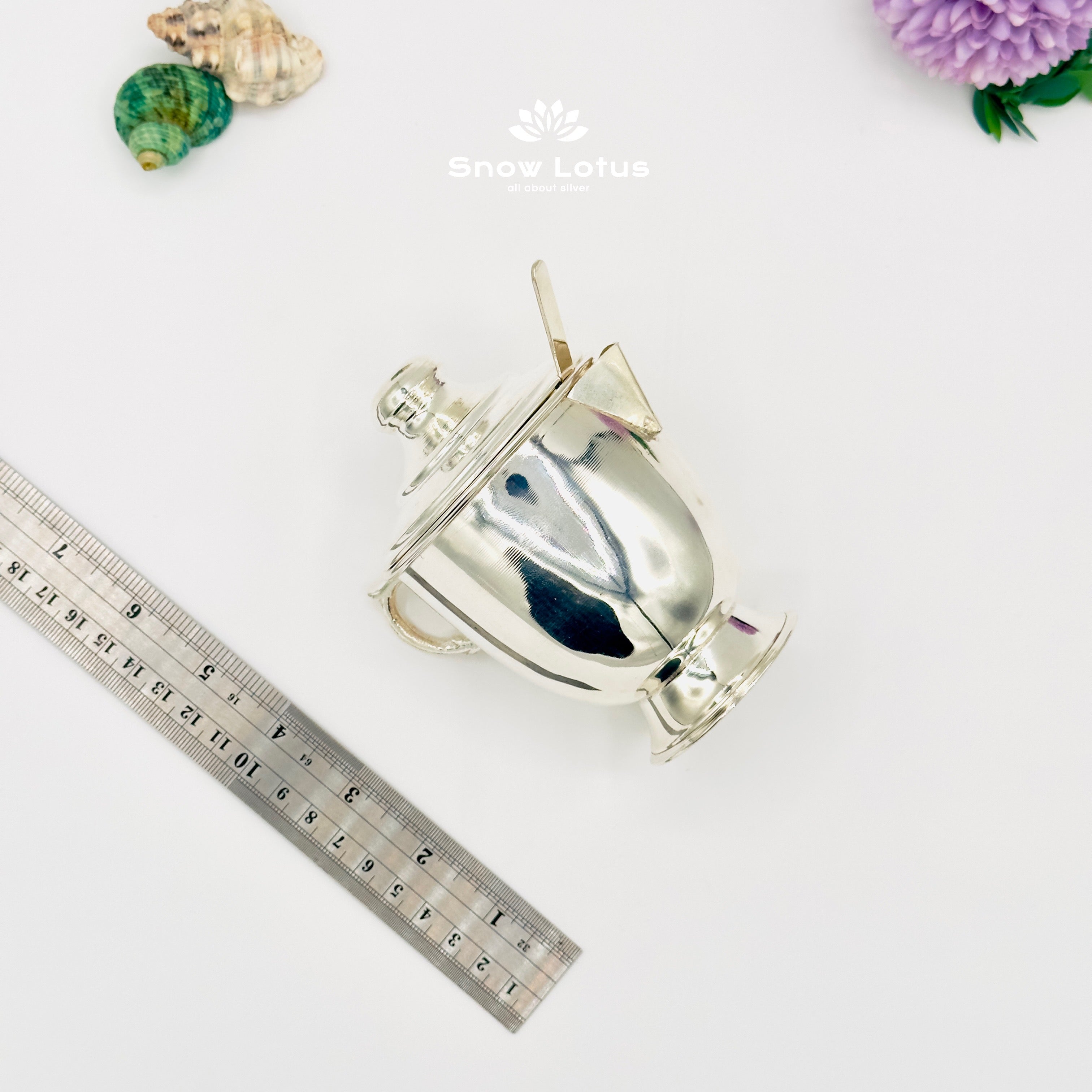 Ghee Pot with Spoon M1