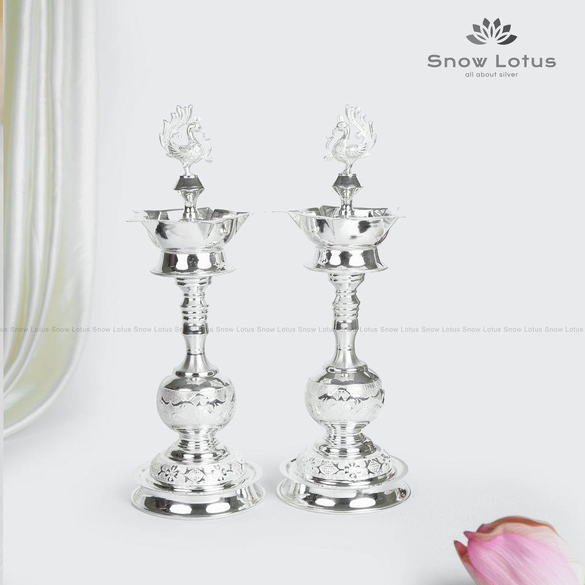 Nakshi Peacock Diyas