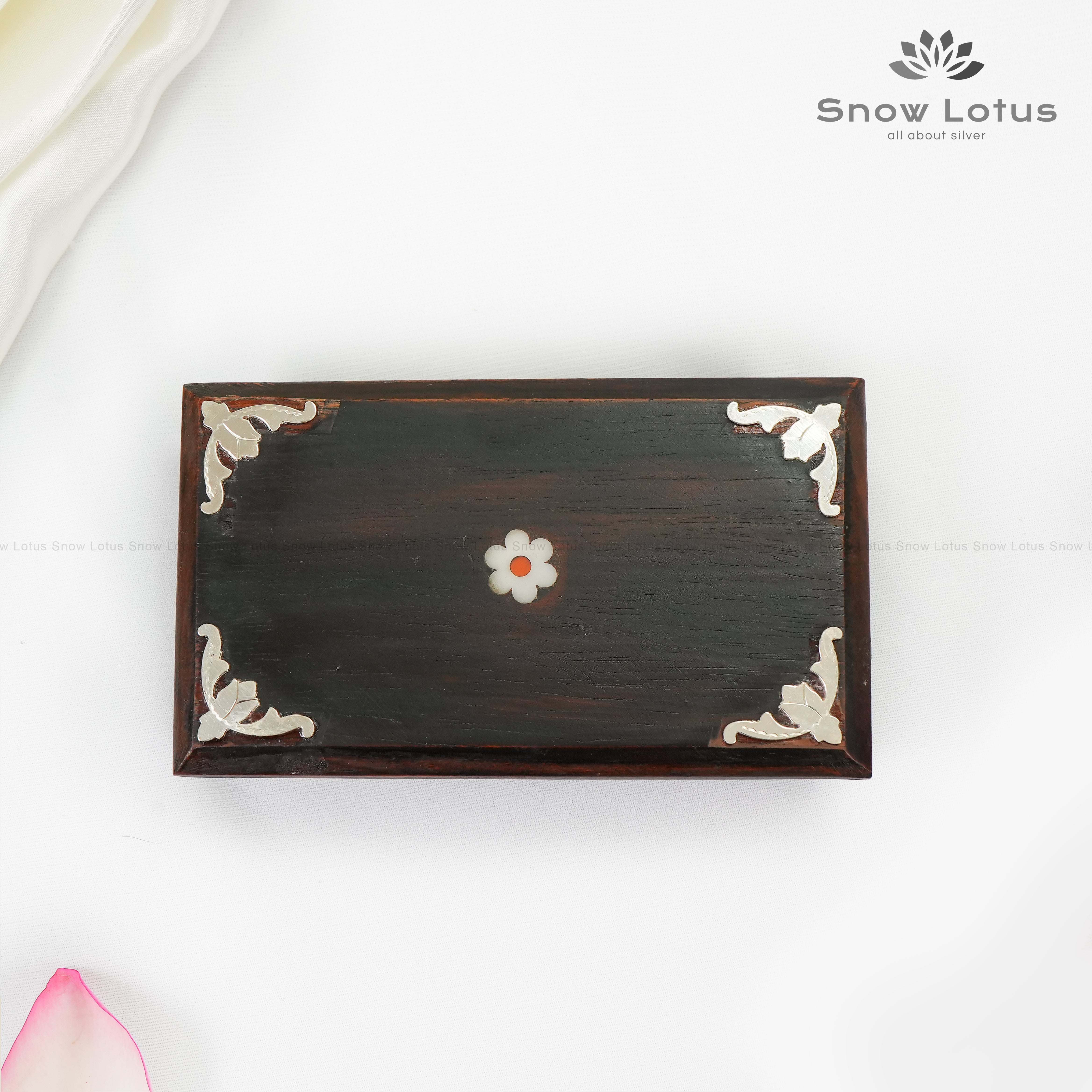 3 gms 3*5 Rose Wood Peetam