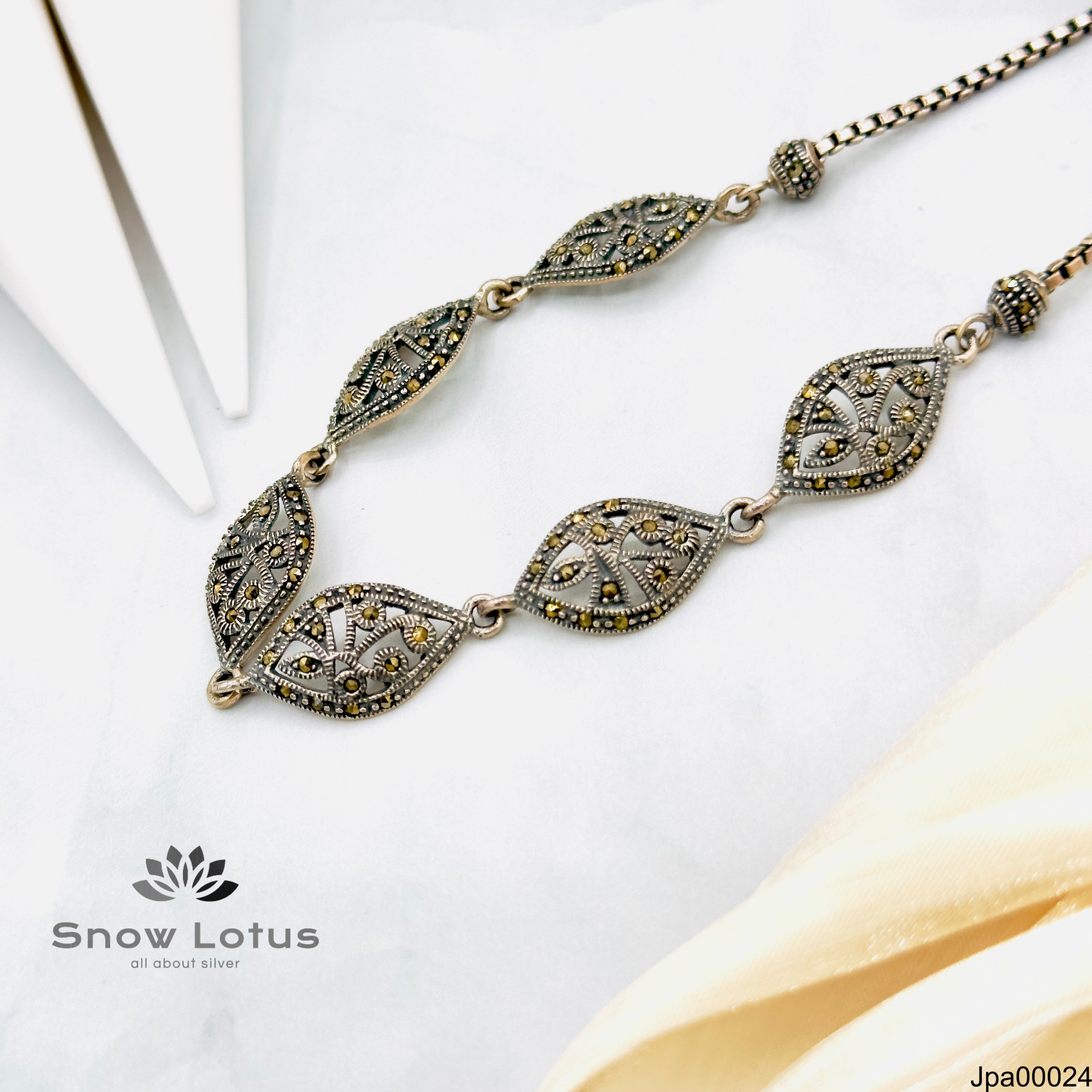 31.3 Adjustable Marcasite Payal